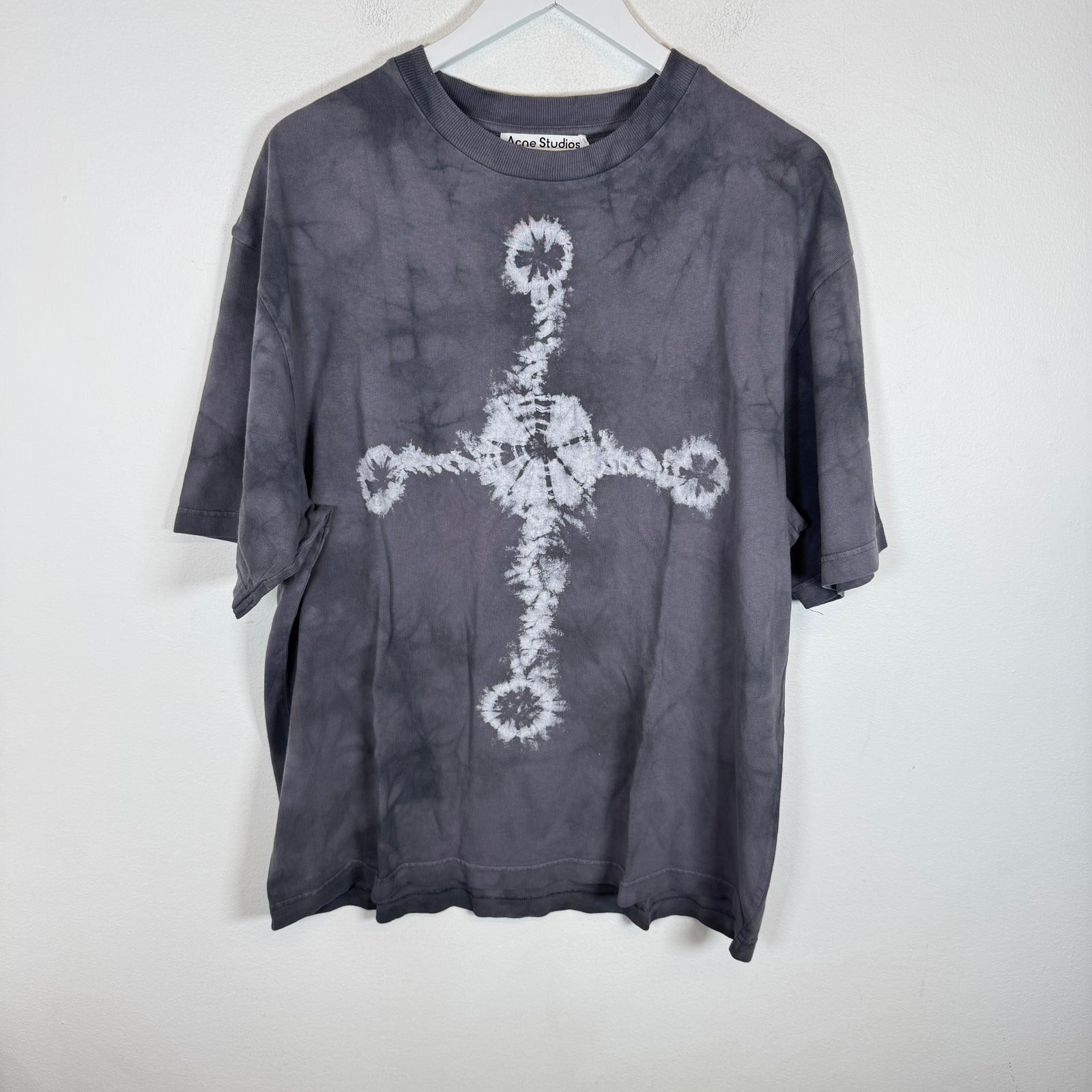 Acne Studios Dusty Purple Tye-Dye T-Shirt Size XXL