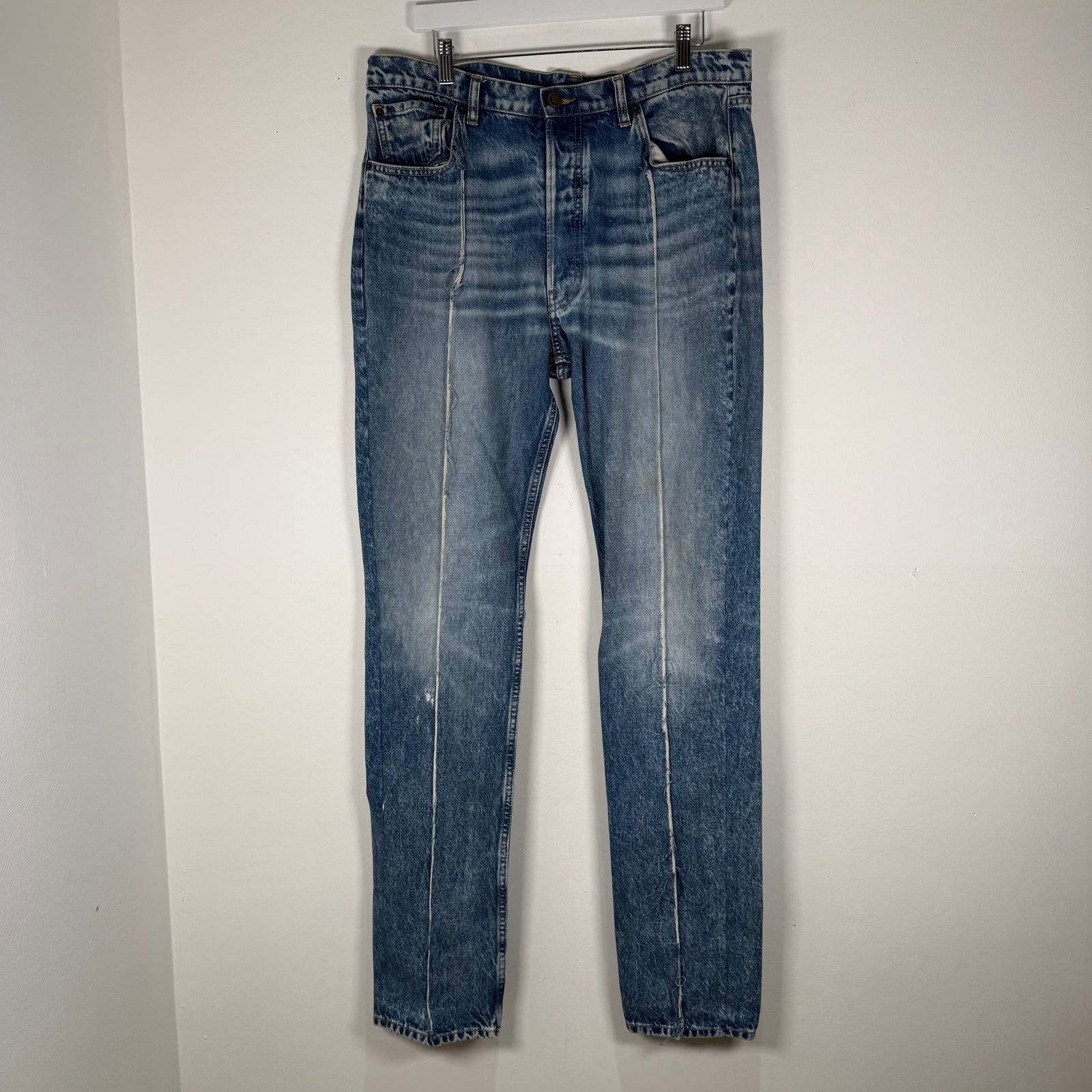Maison Margiela Distressed Pleat Jeans Size 34