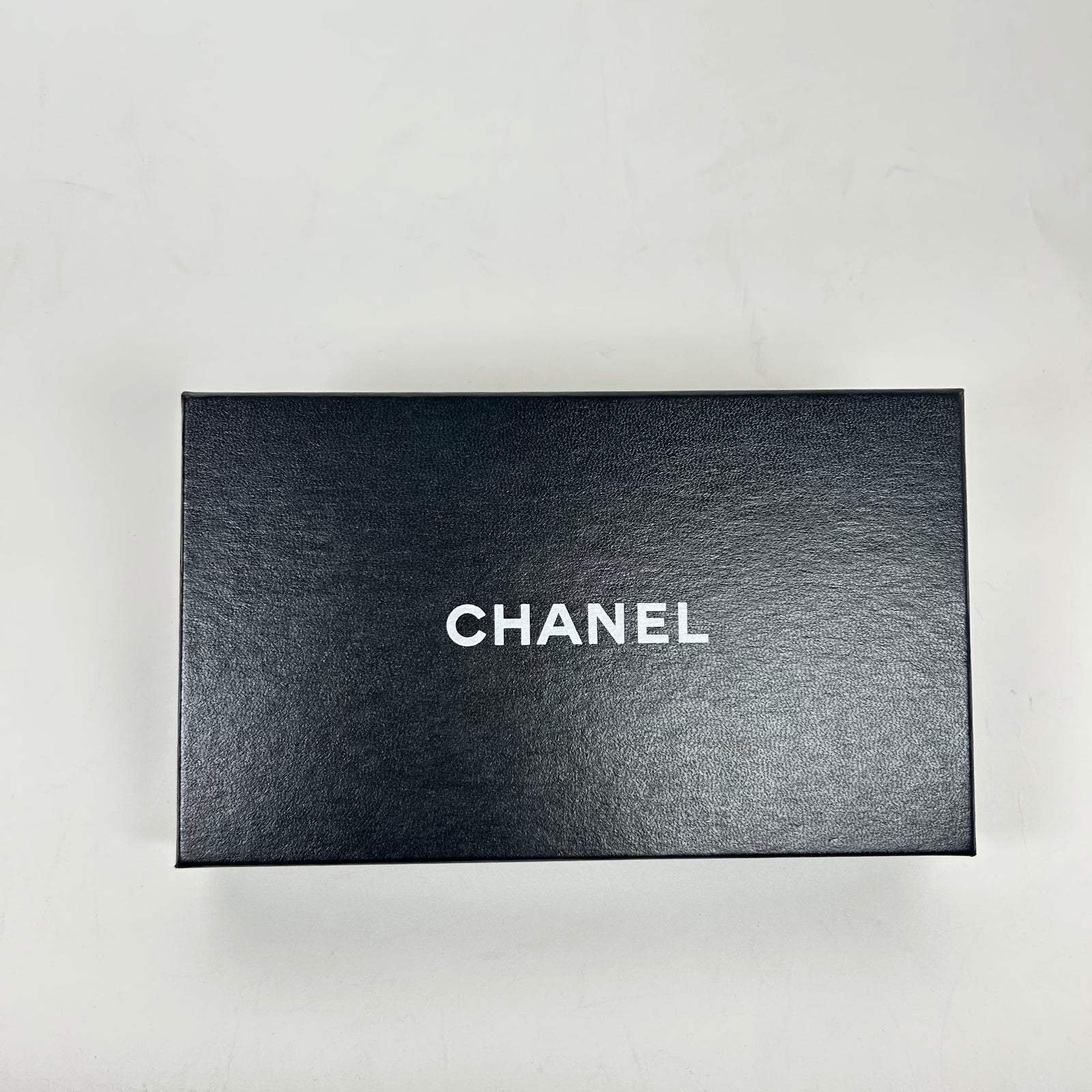 Chanel Green Pebbled Leather Bi-Fold Wallet