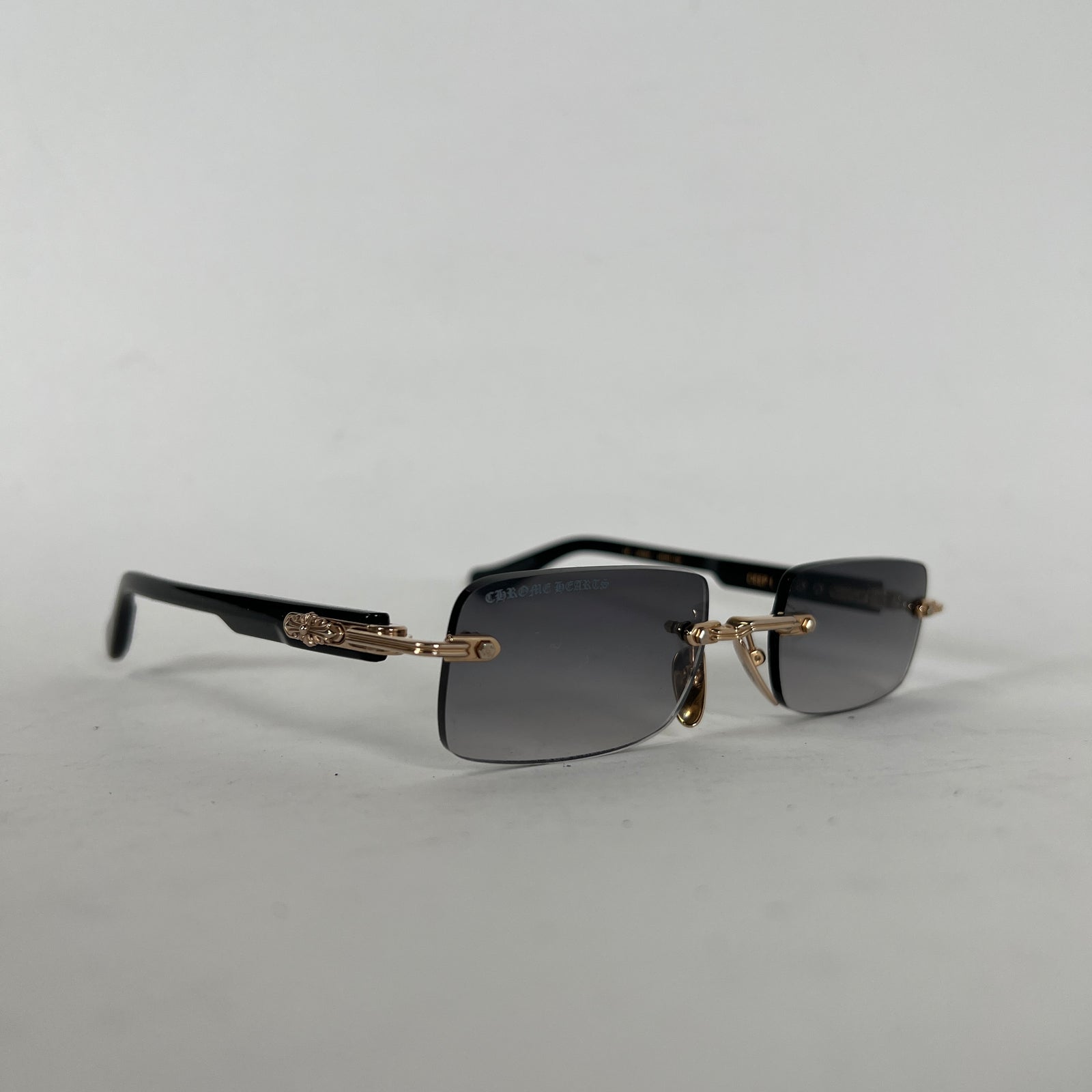 Chrome Hearts Deep 1 Rose Gold Sunglasses