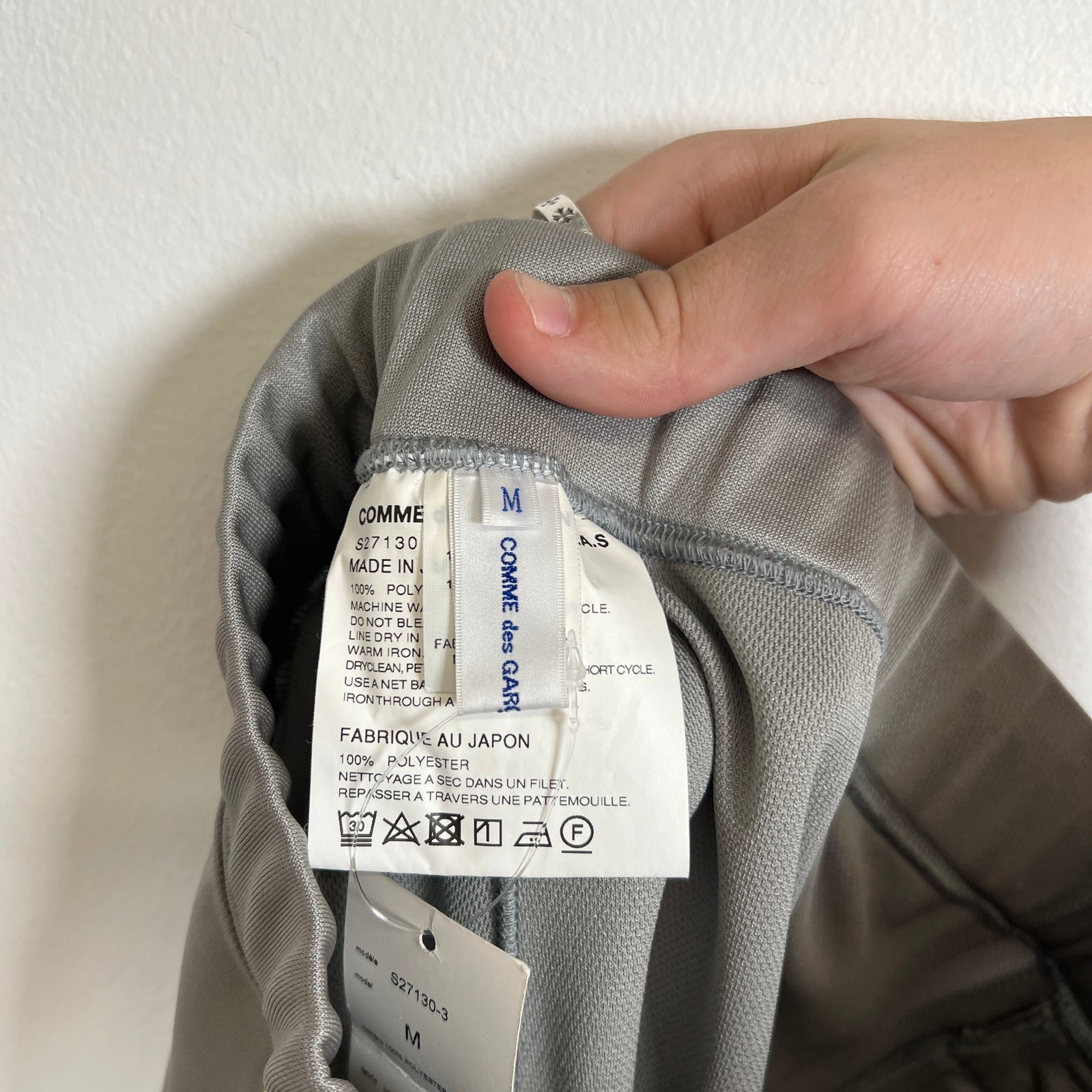 CDG Shirt Sweatpants Size M