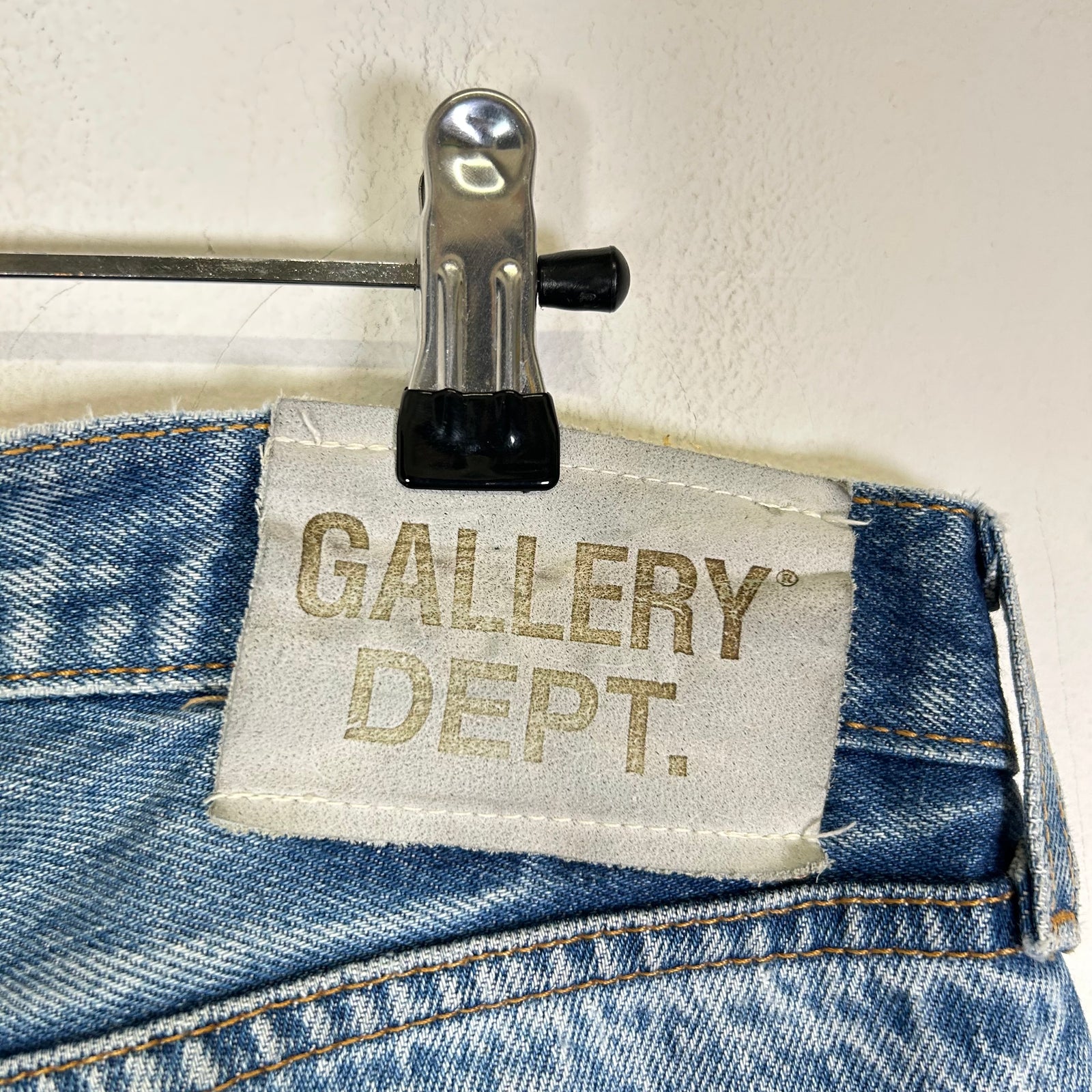 Gallery Dept Lightwash 5001 Paint Splatter Jeans Size 32