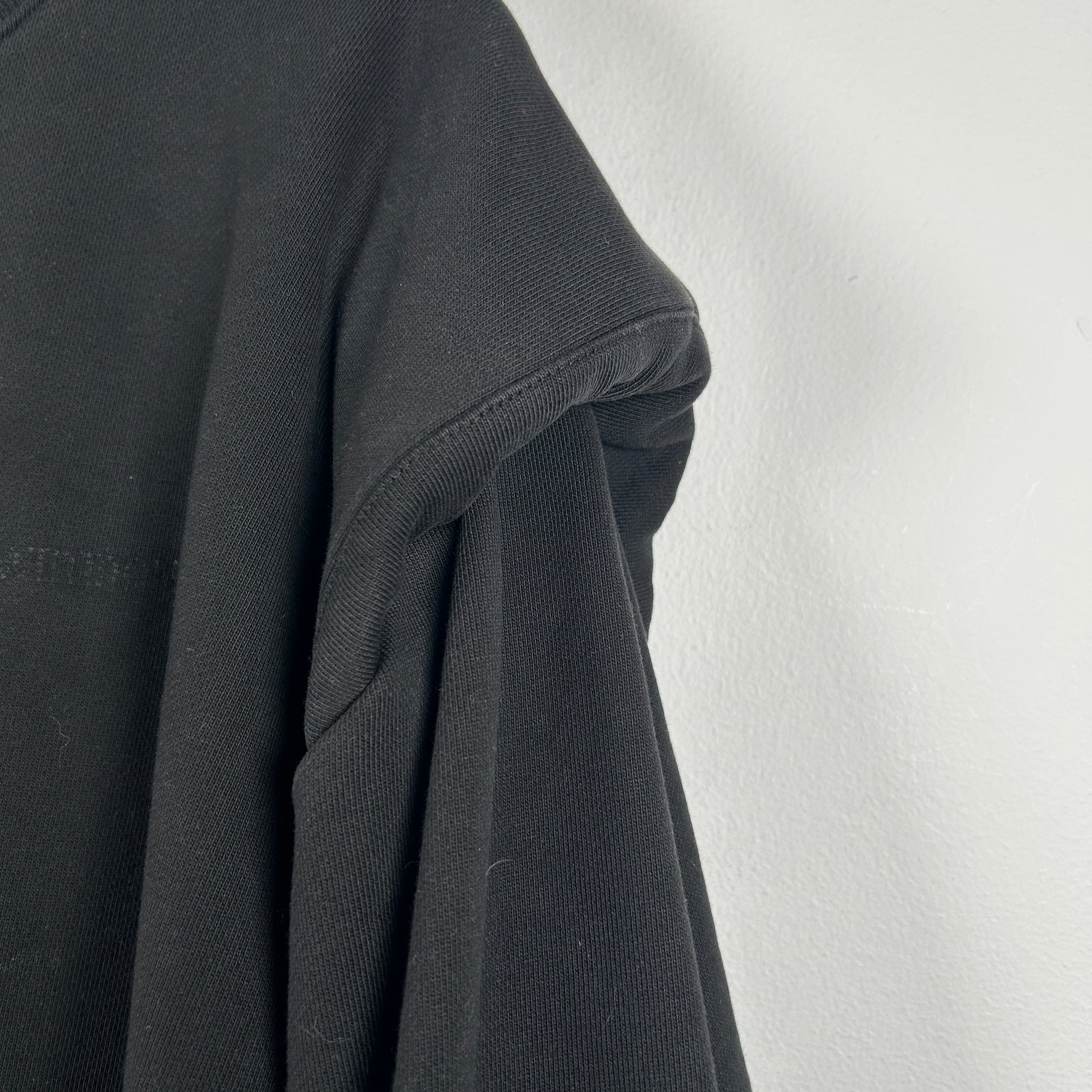 We11done Padded Shoulder Crewneck Size M