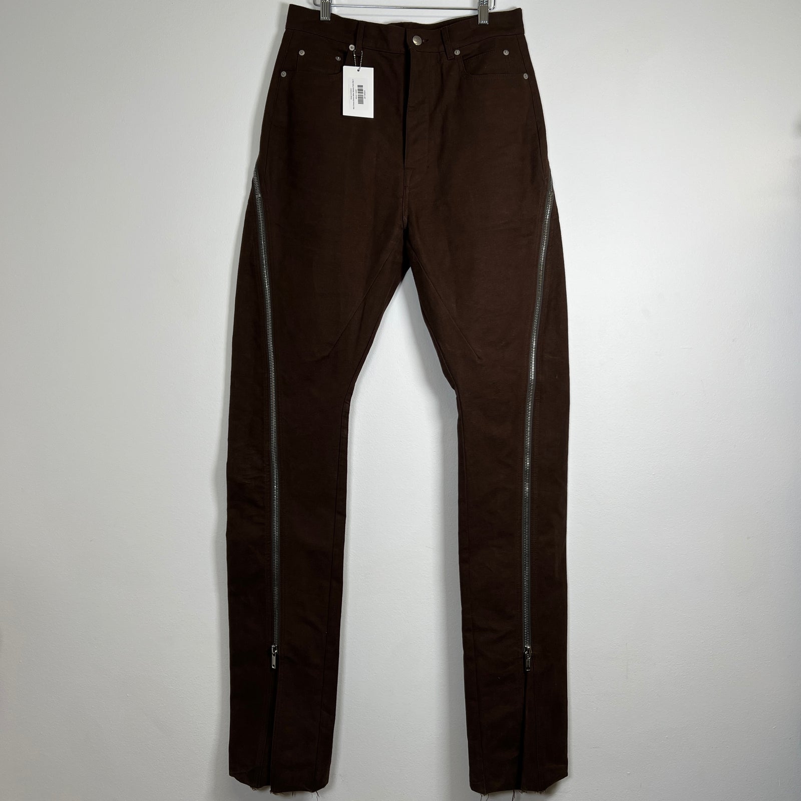 Rick Owens Brown Bolan Banana Pants Size 31