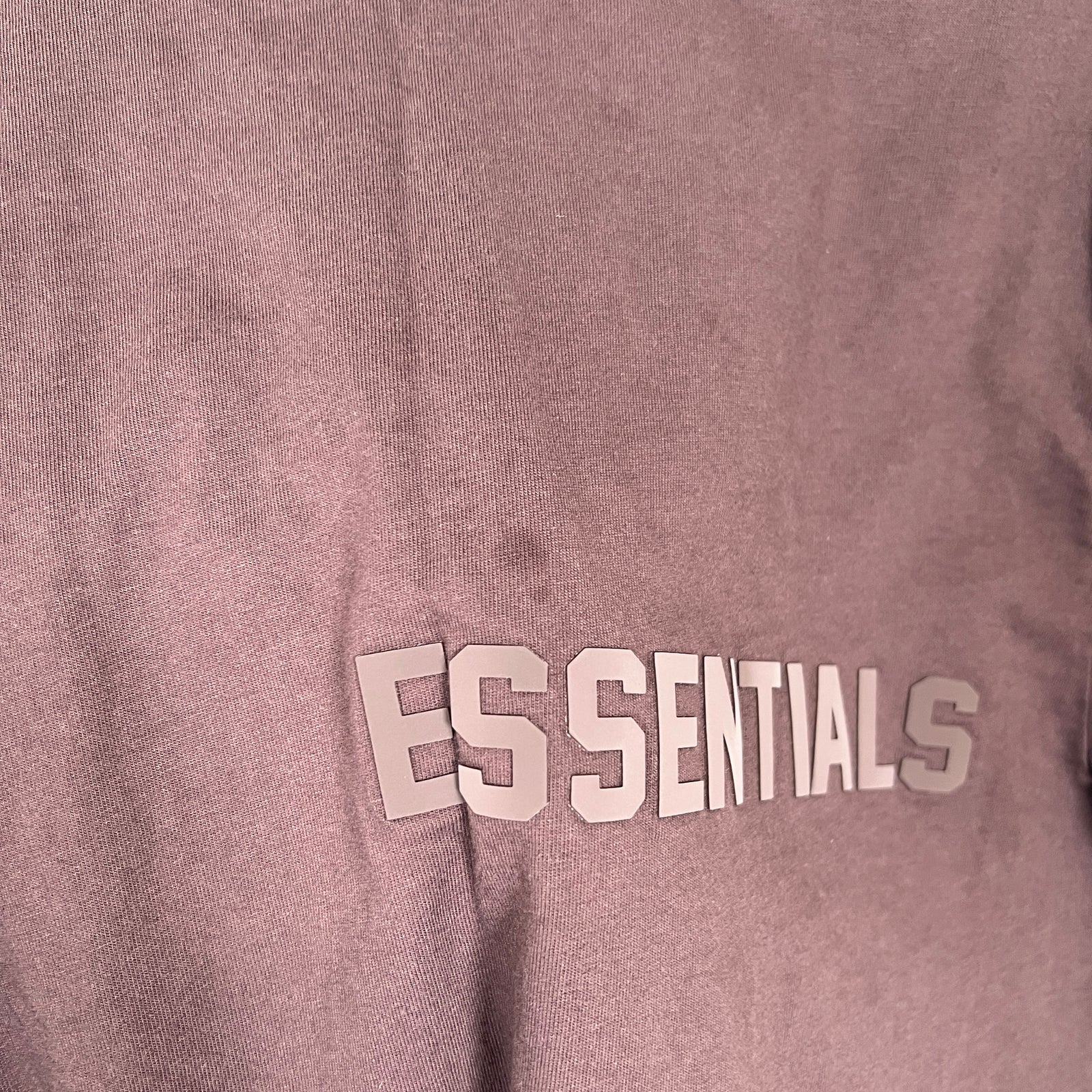 Essentials Brown Tee Size XS