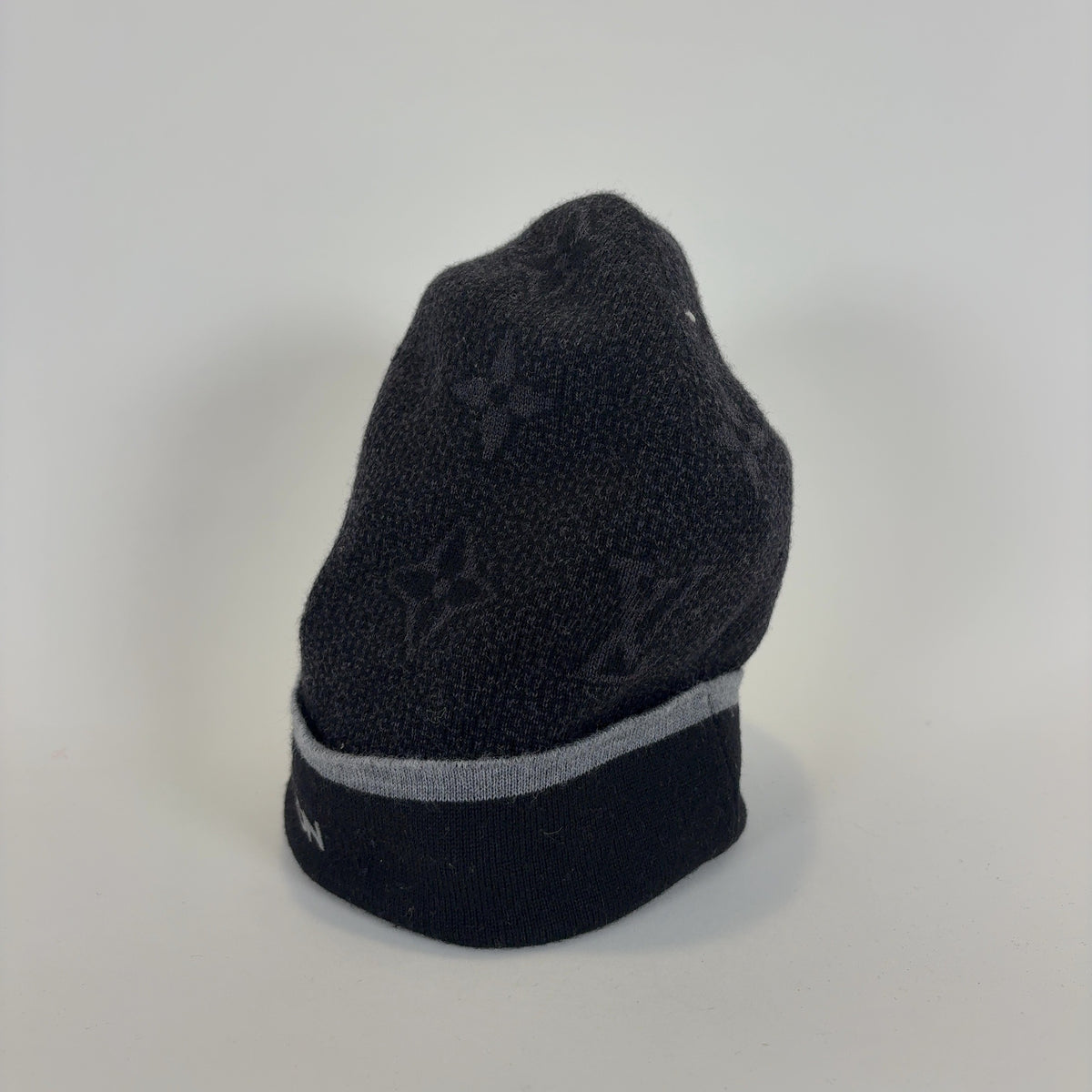 Louis Vuitton Monogram Logo Beanie