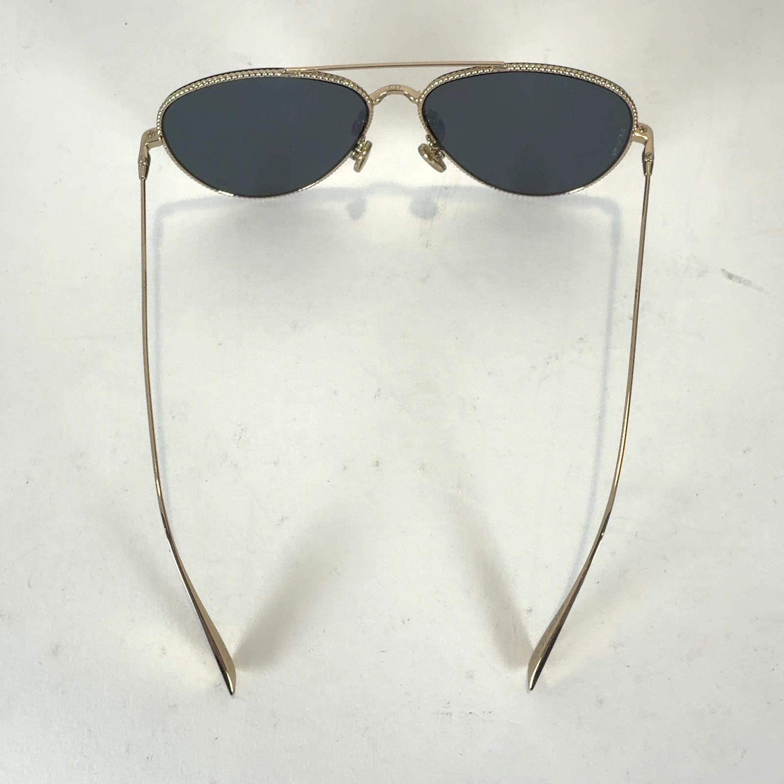 Dior Gold Wire Frame Avaitor Sunglasses