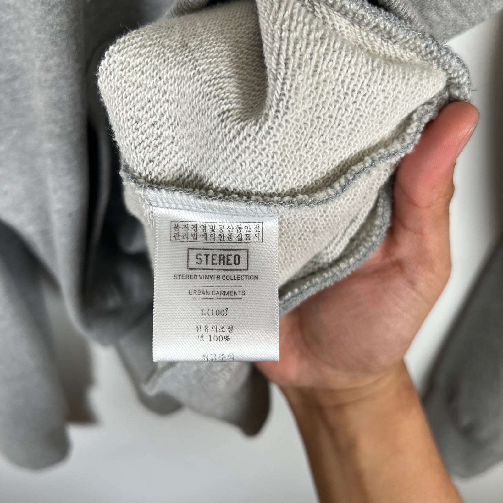 Daelim Museum Grey Hoodie Size L