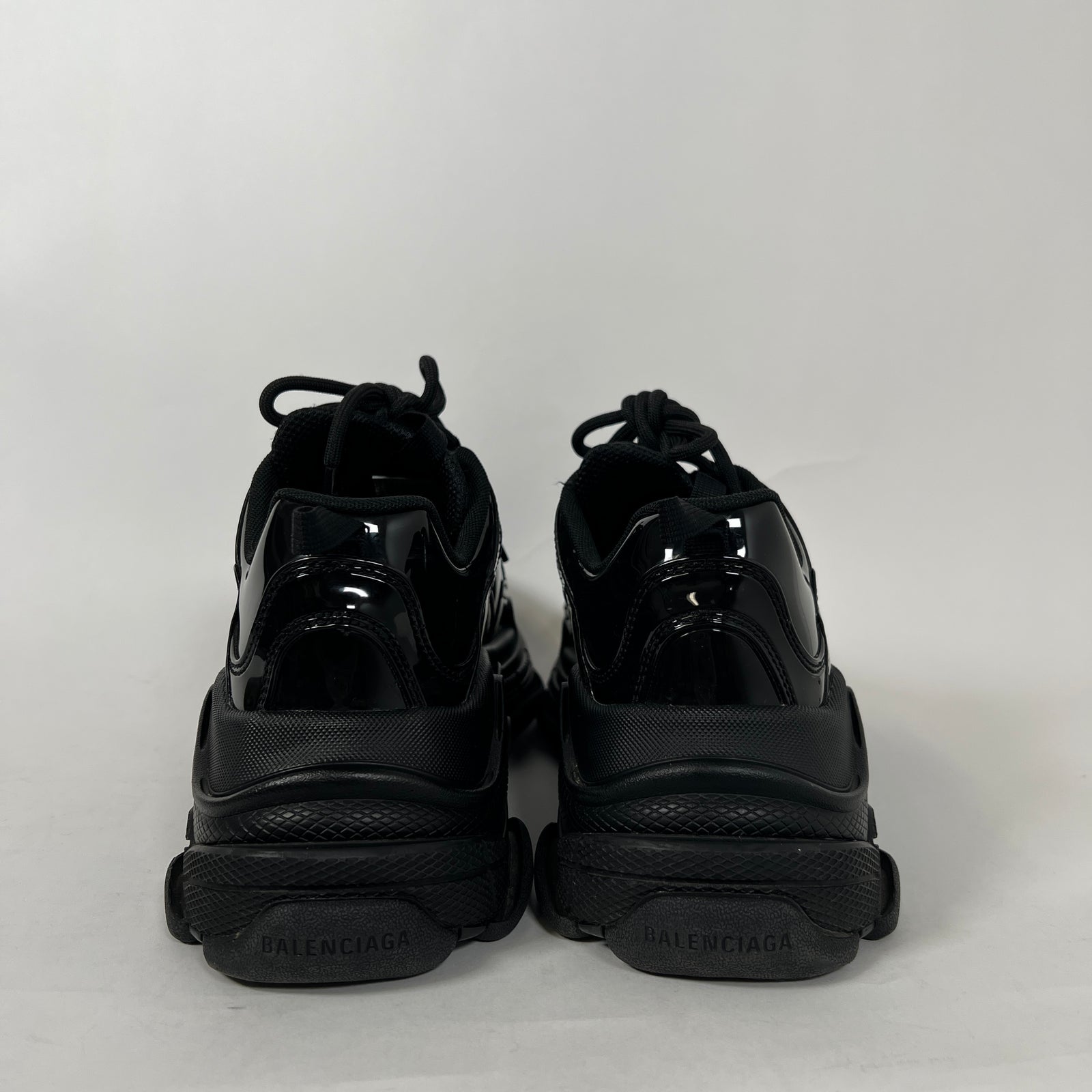 Balenciaga Triple S Patten Black Size 9