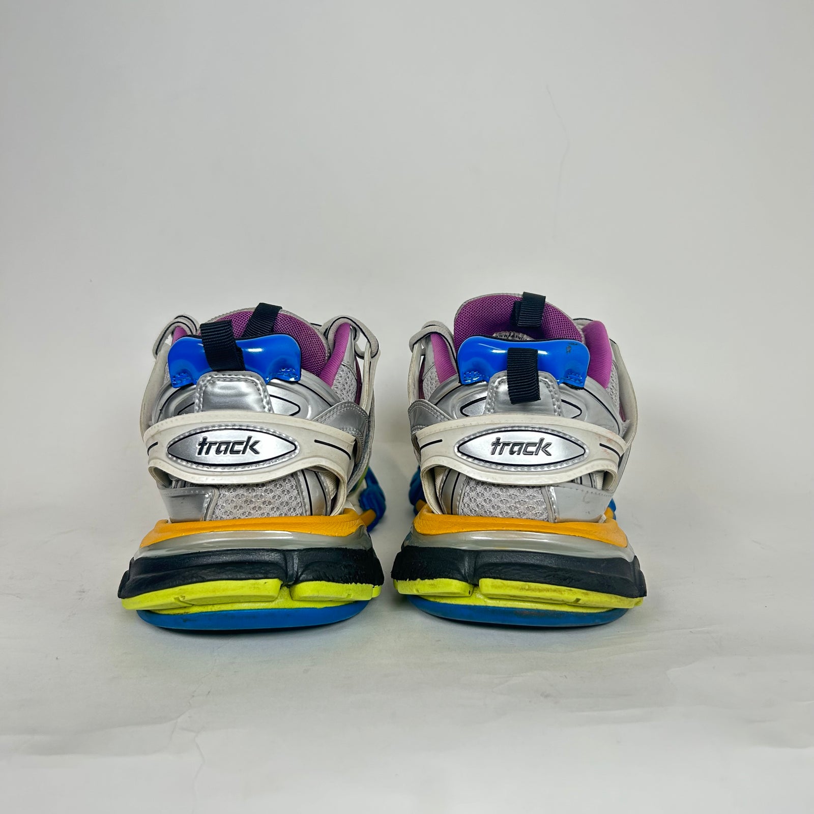 Balenciaga Metallic Multi Track Sneakers Size 41