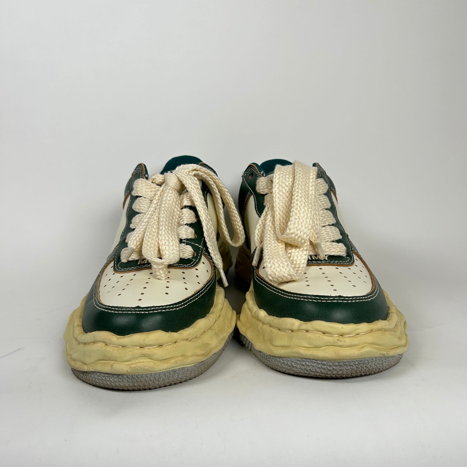 MMY Green Wayne Vintage Sole Sneaker Size 43