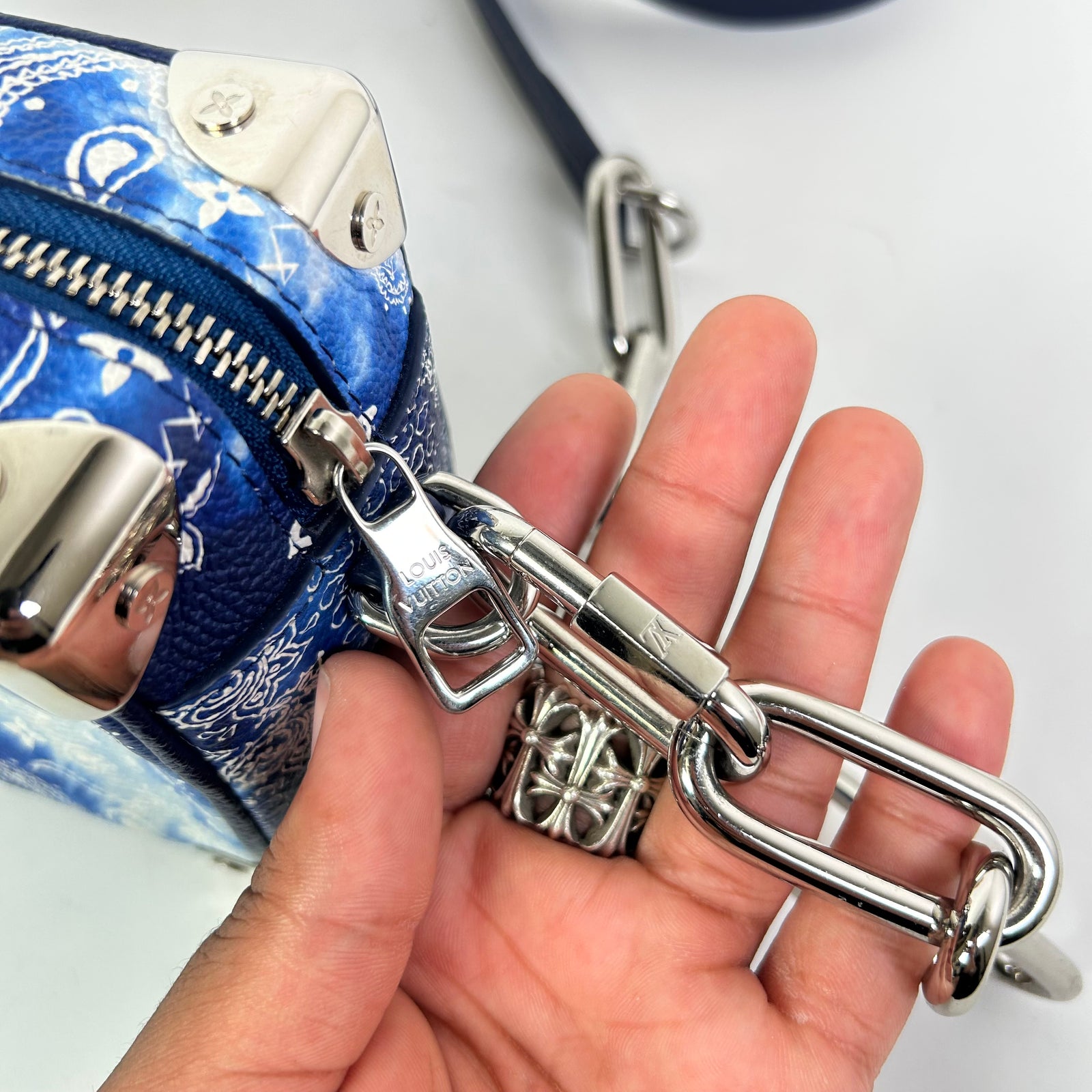 Louis Vuitton Mini Monogram Bandana Soft Trunk Crossbody Bag