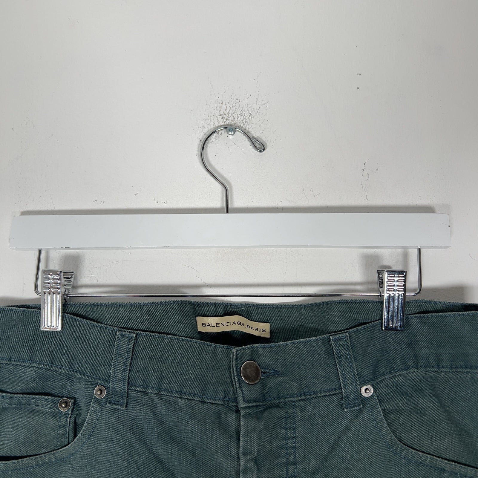 Balenciaga Vintage Straight Leg 5-Pocket Denim Jeans
