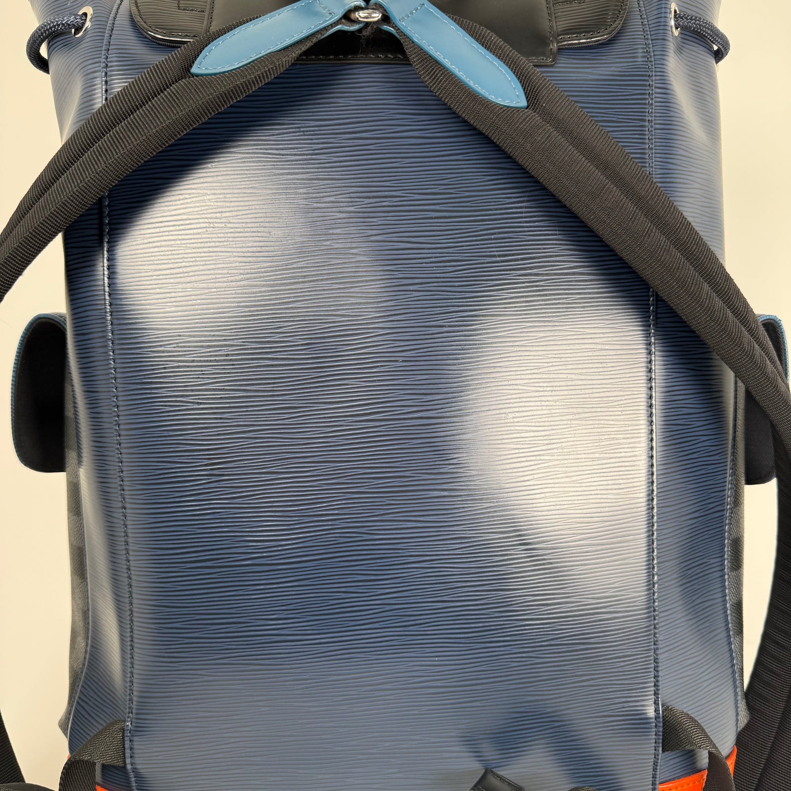 Louis Vuitton Epi Christopher Damier Cobalt Backpack