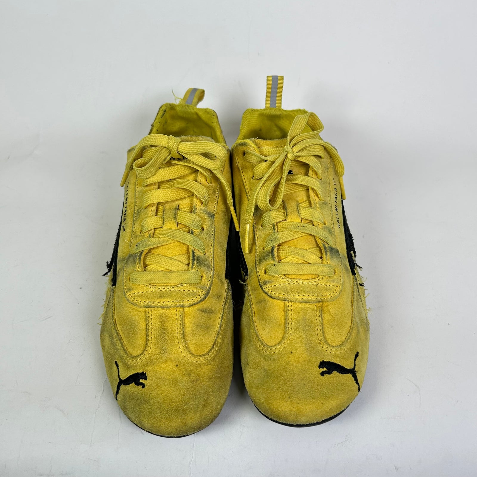 Balenciaga x Puma Speedcat Destroyed Low-top Sneakers