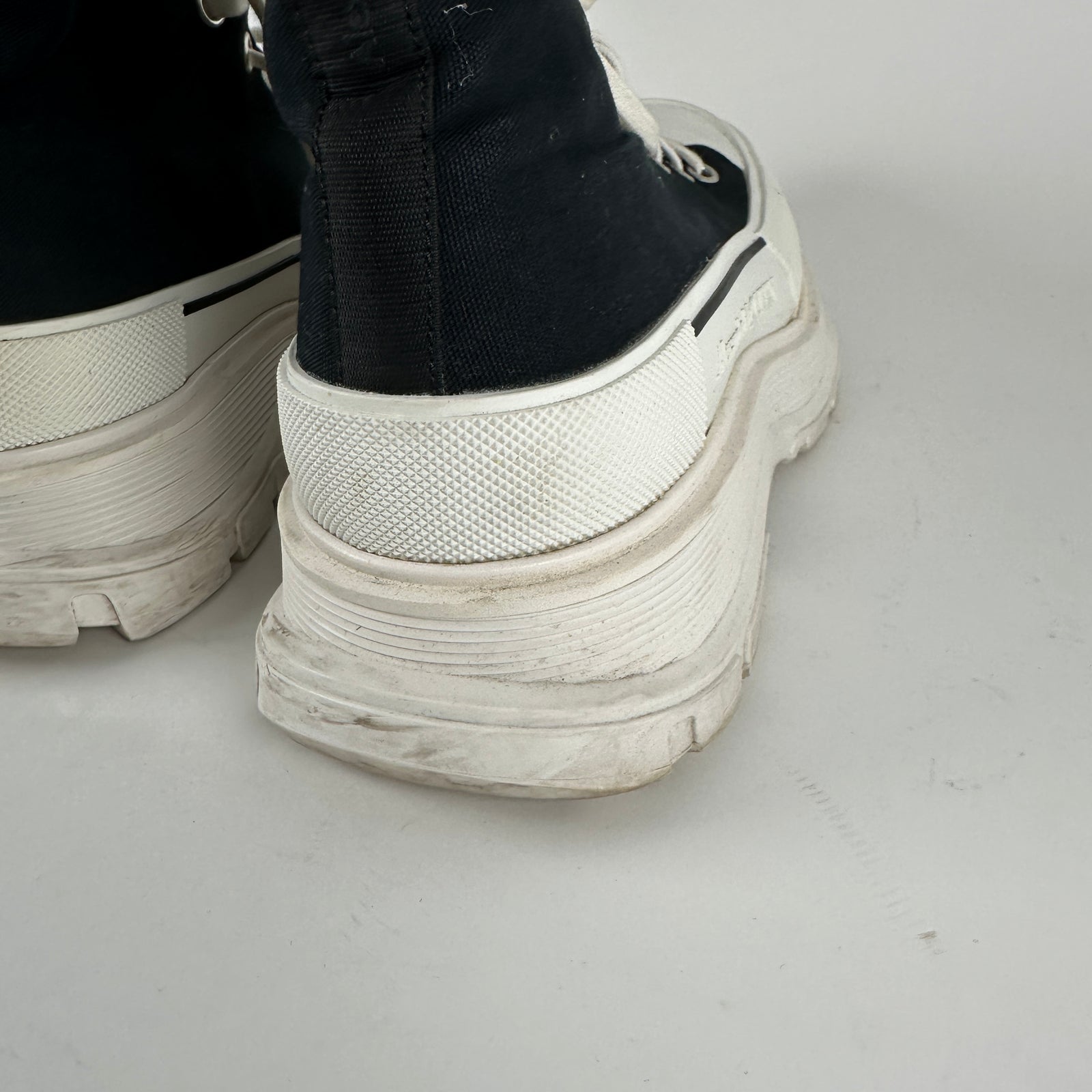 Alexander McQueen Black TreadSlick Size 12