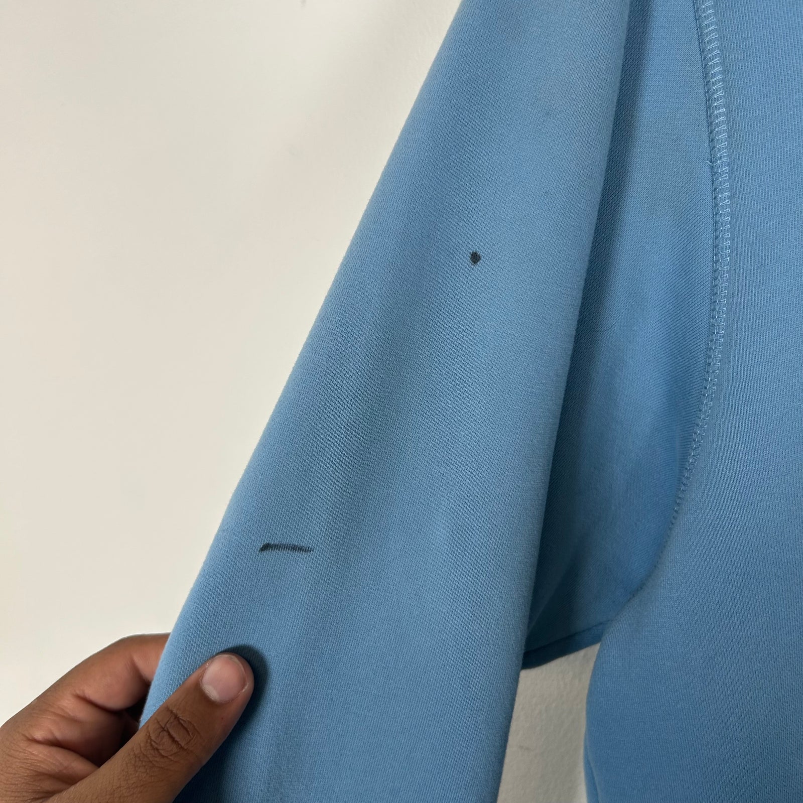 Corteiz Blue Logo Hoodie Size S