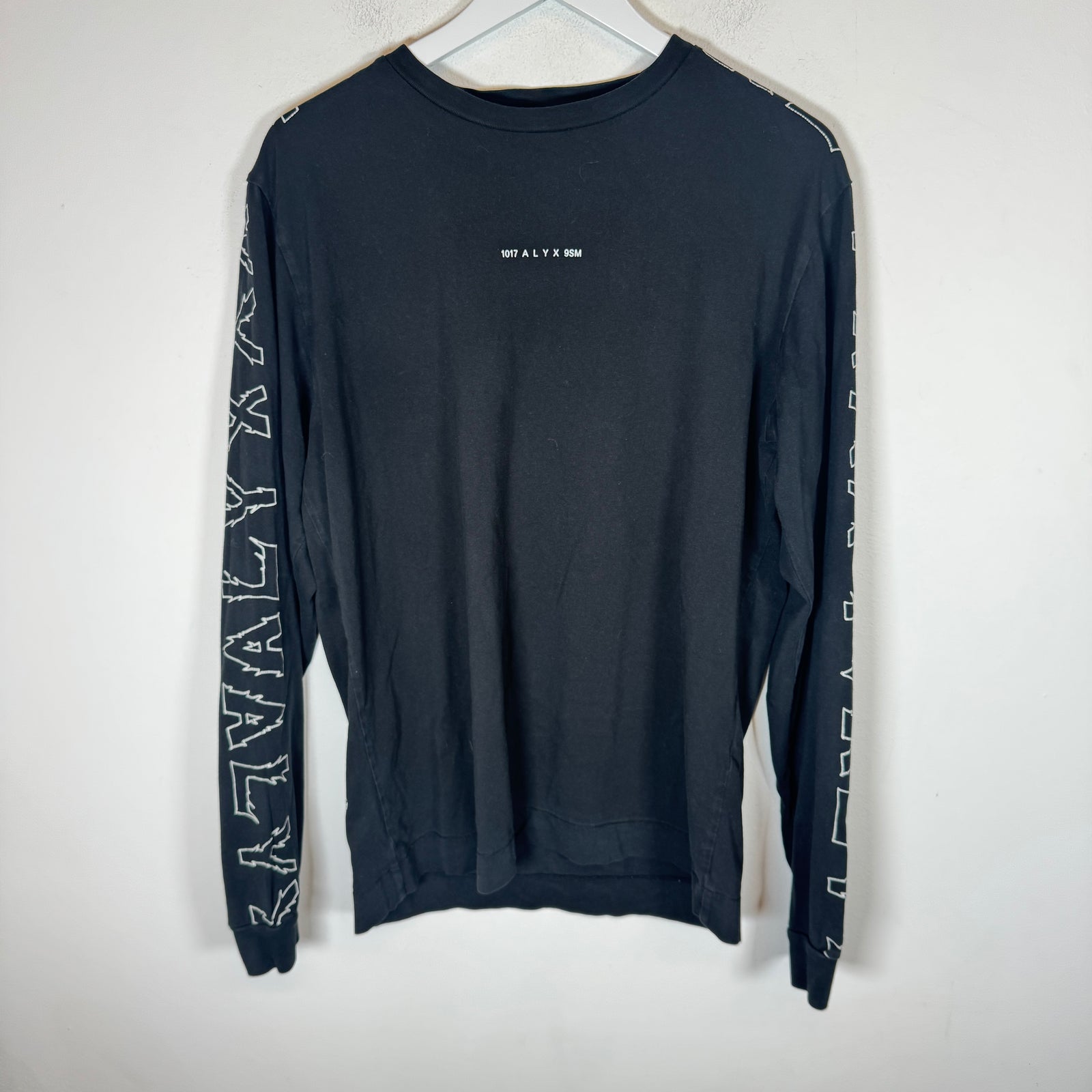 Alyx Black Sleeve Print Longsleeve Size L