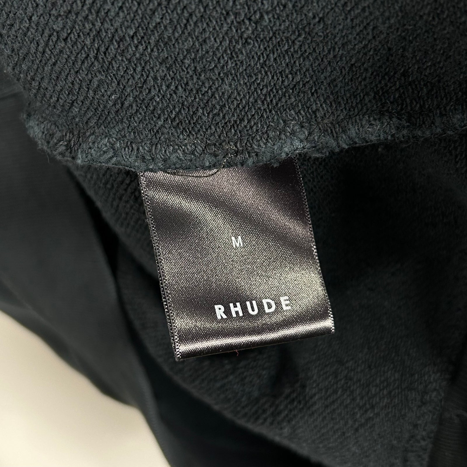 Rhude Varsity Letters Logo Hoodie Size M