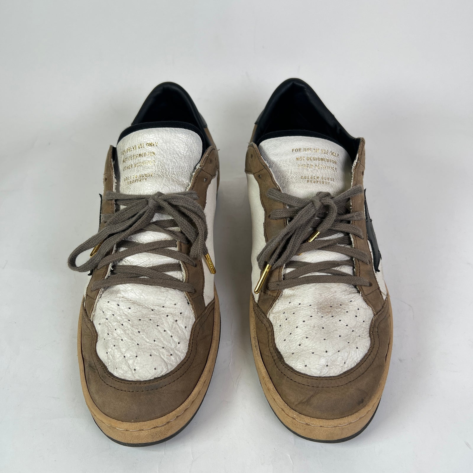 Golden Goose Nubuck Leather Ballstar Sneakers