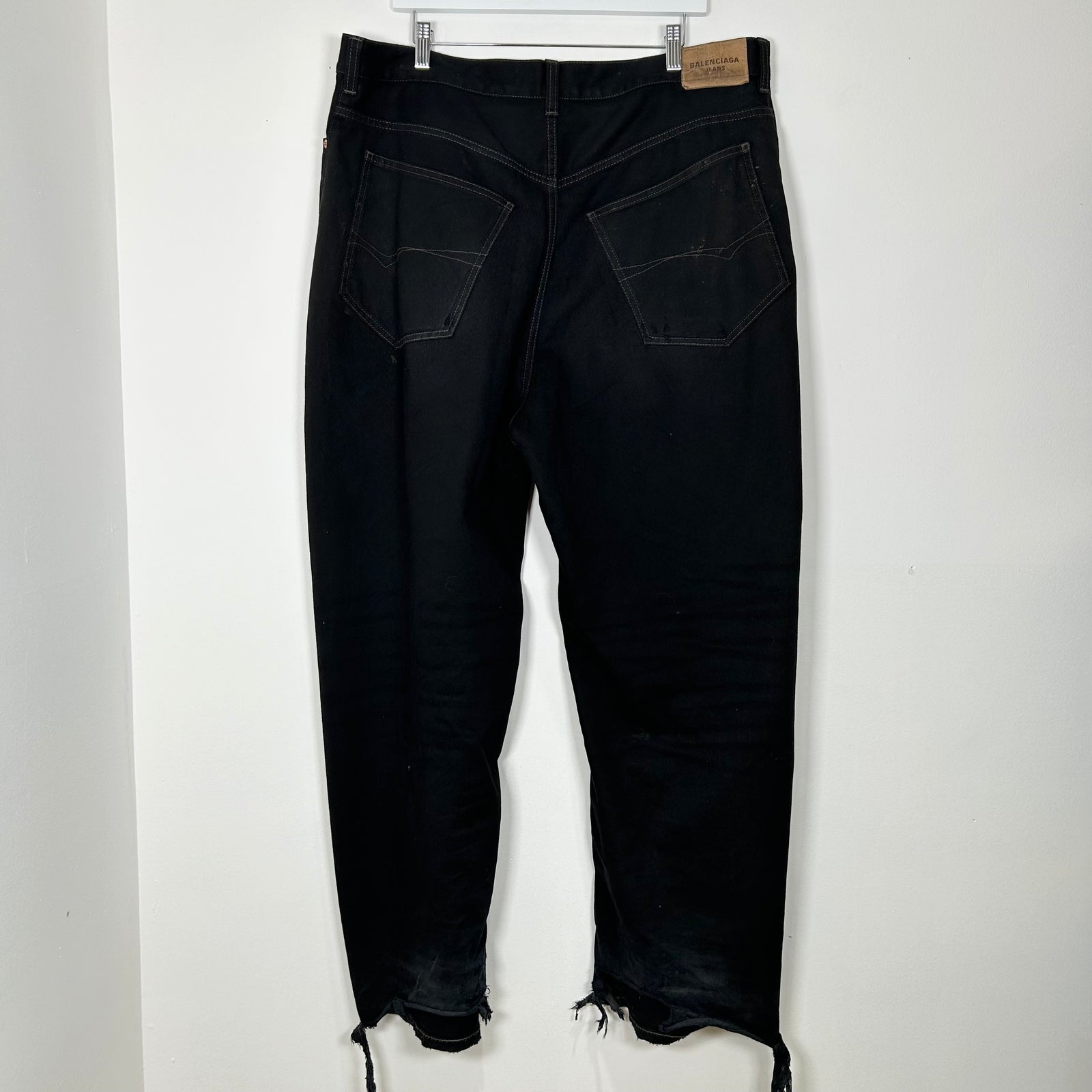 Balenciaga Wide Leg Jeans Size X-Large