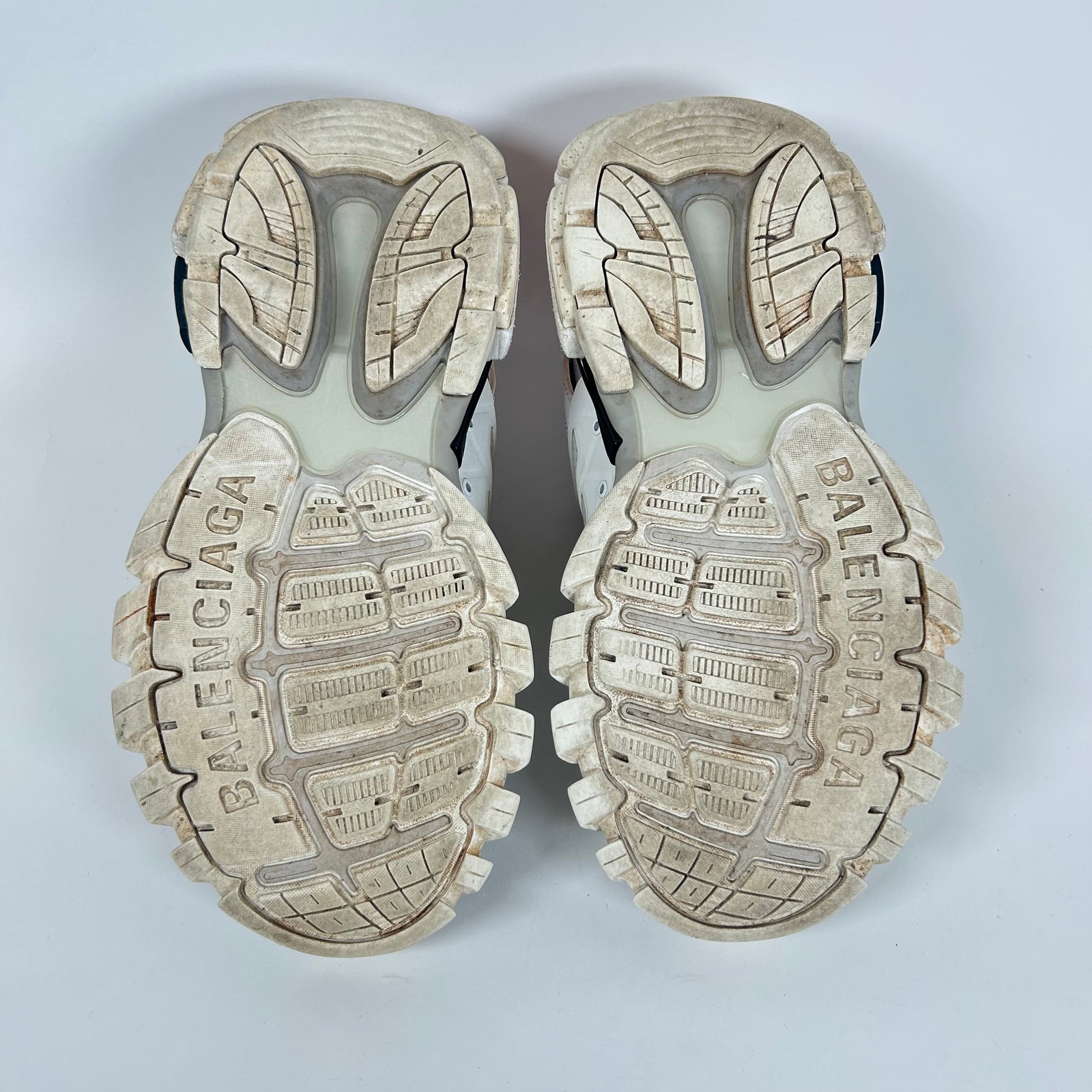 Balencaiga White/Grey LED Track Sneaker Size 42