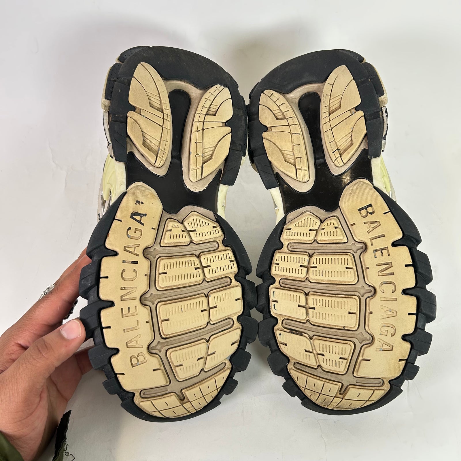 Balenciaga Beige/Black Track 2 Sneaker Size 42