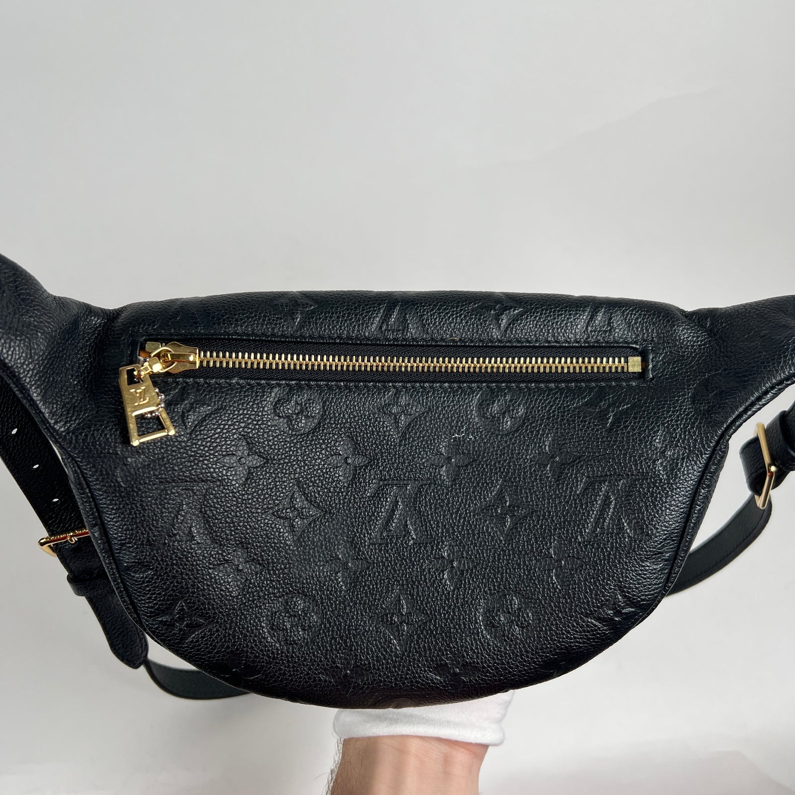 Louis Vuitton Black Empreinte Monogram Bumbag