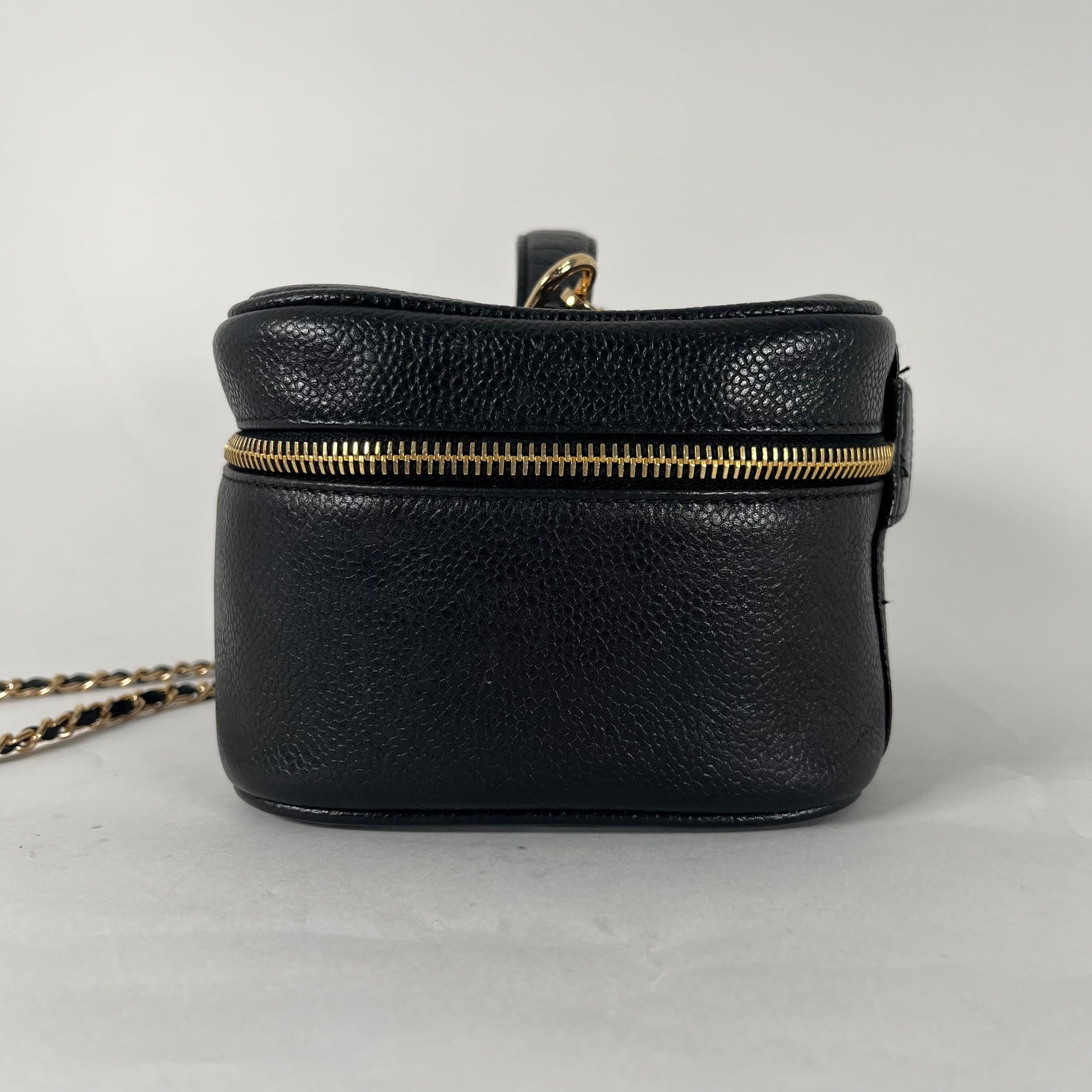 Chanel Caviar Leather Timeless Vanity Case