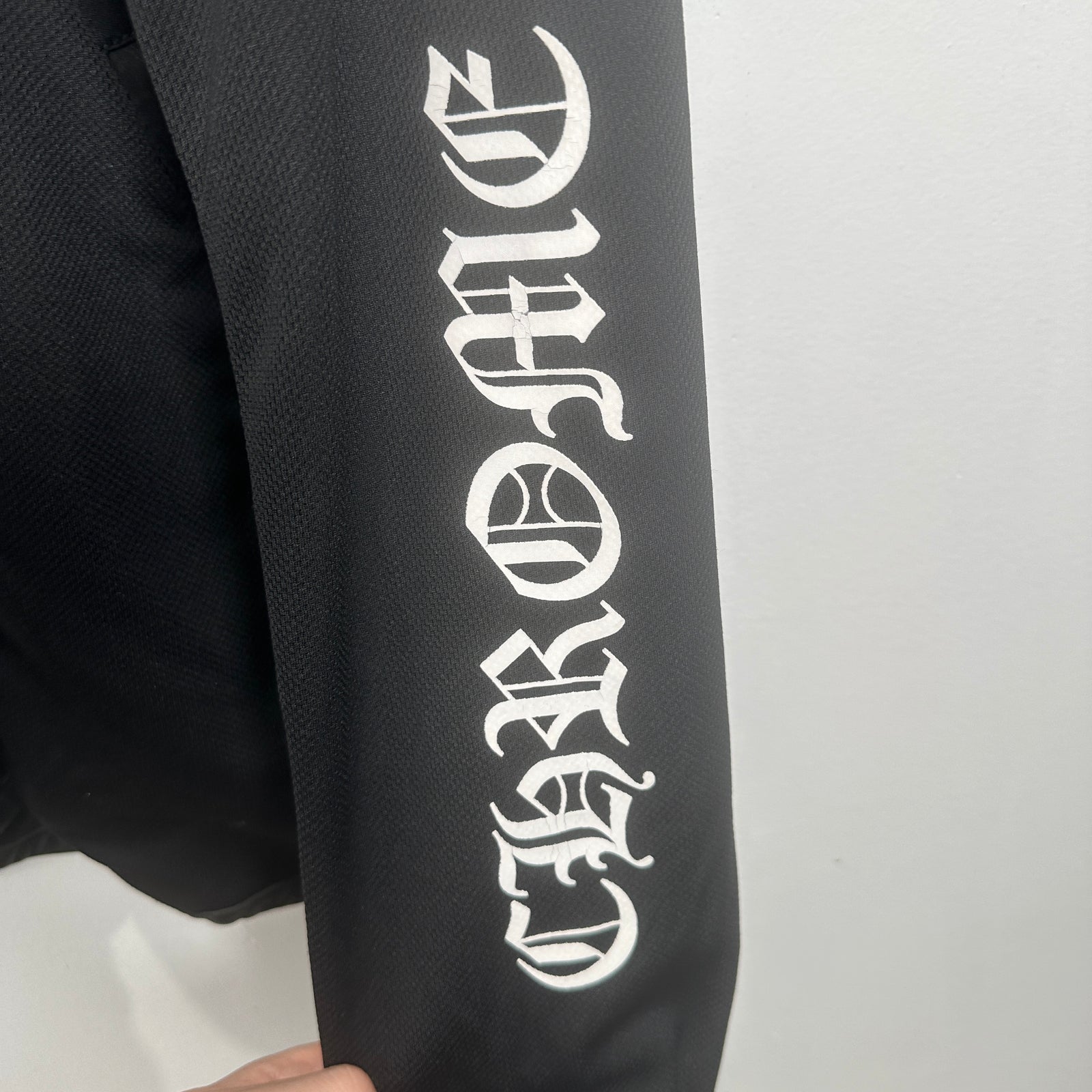 Chrome Hearts Mesh Spell Out Logo Track Jacket Size XL