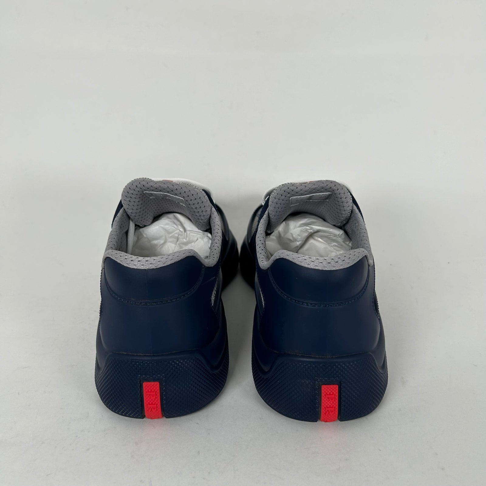 Prada Navy Rubber Cups Size 40