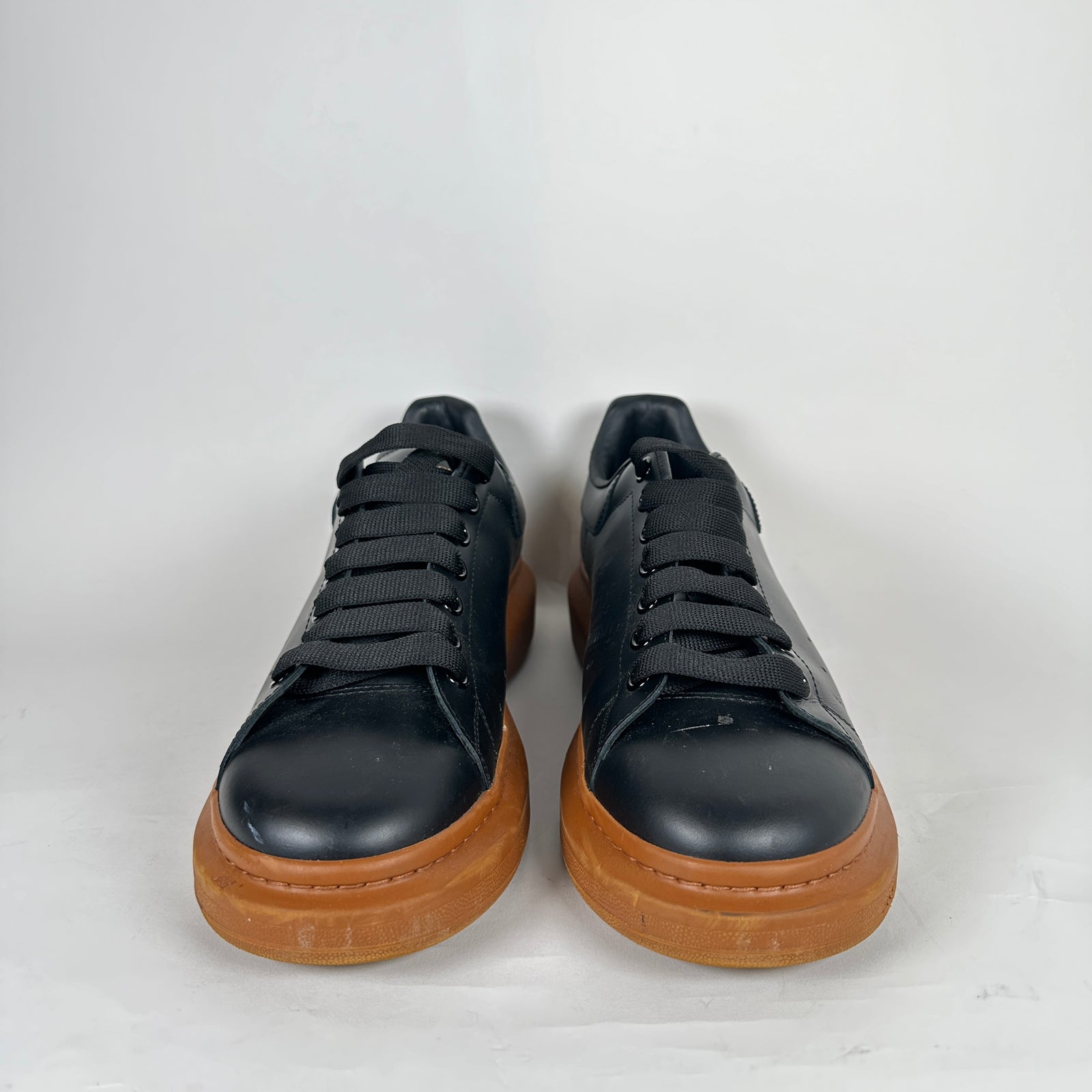 Alexander McQueen Black/Brown Sneakers Size 45