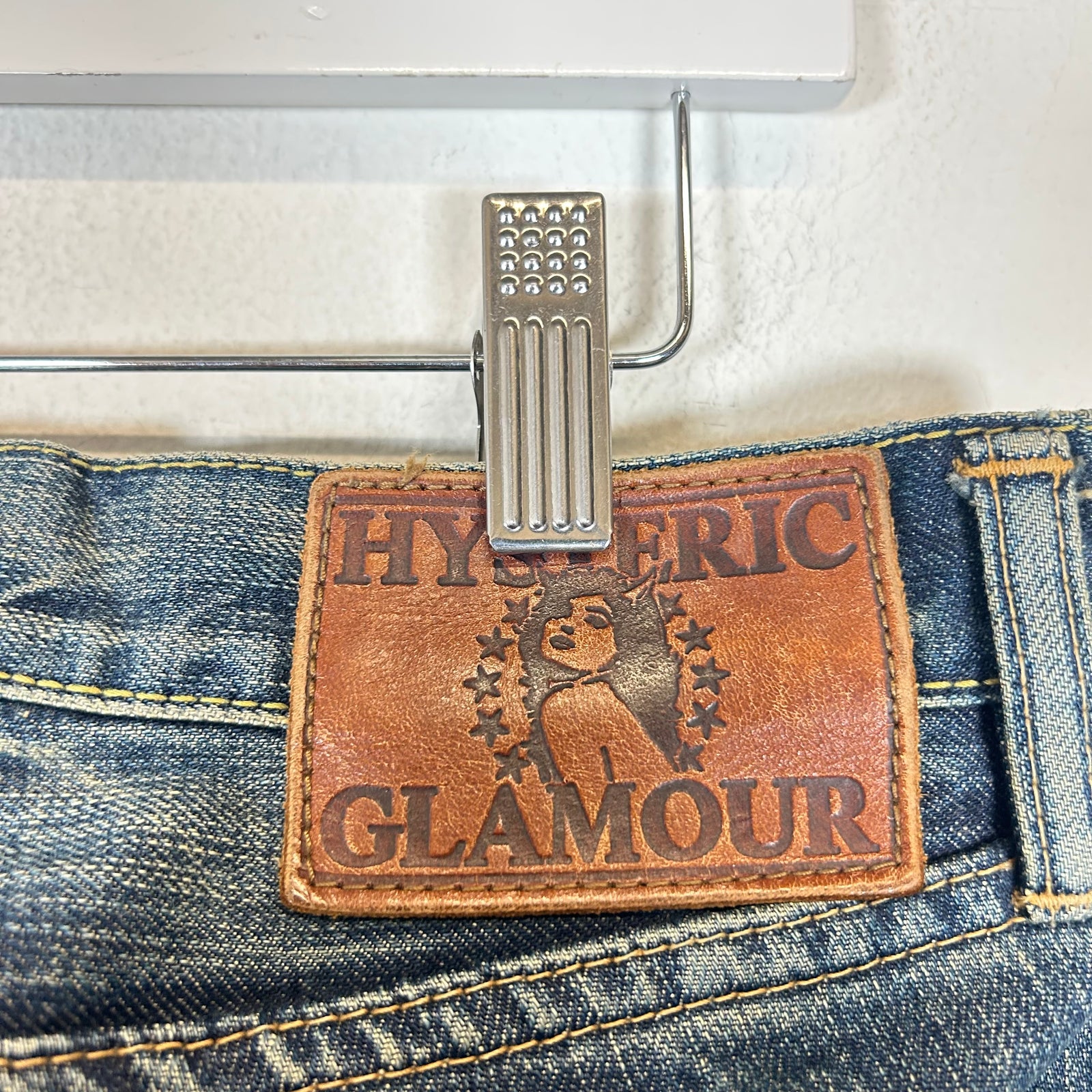 Hysteric Glamour Lightwash Studded Jeans Size 32