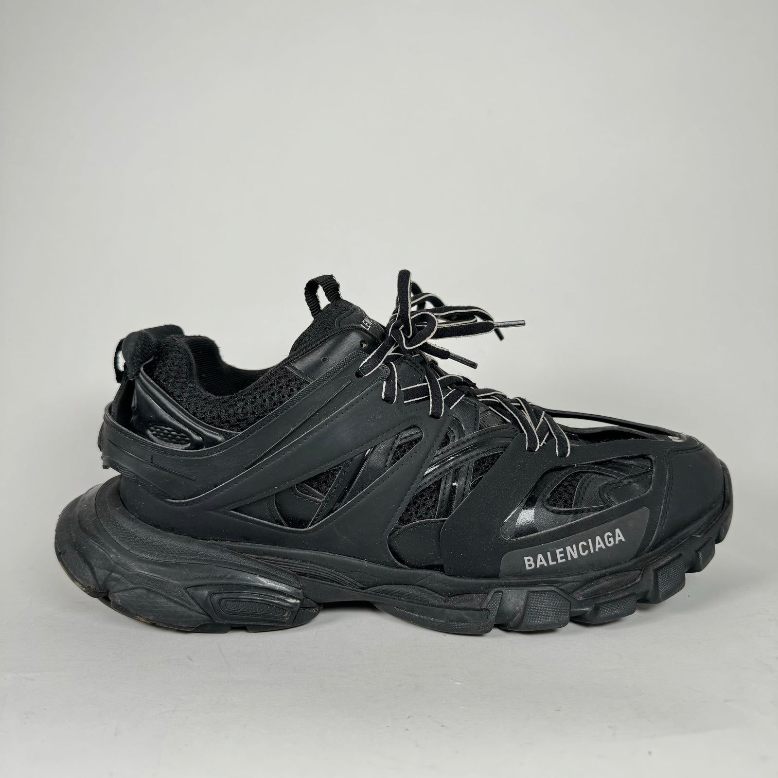 Balenciaga Black Track Sneakers Size 45
