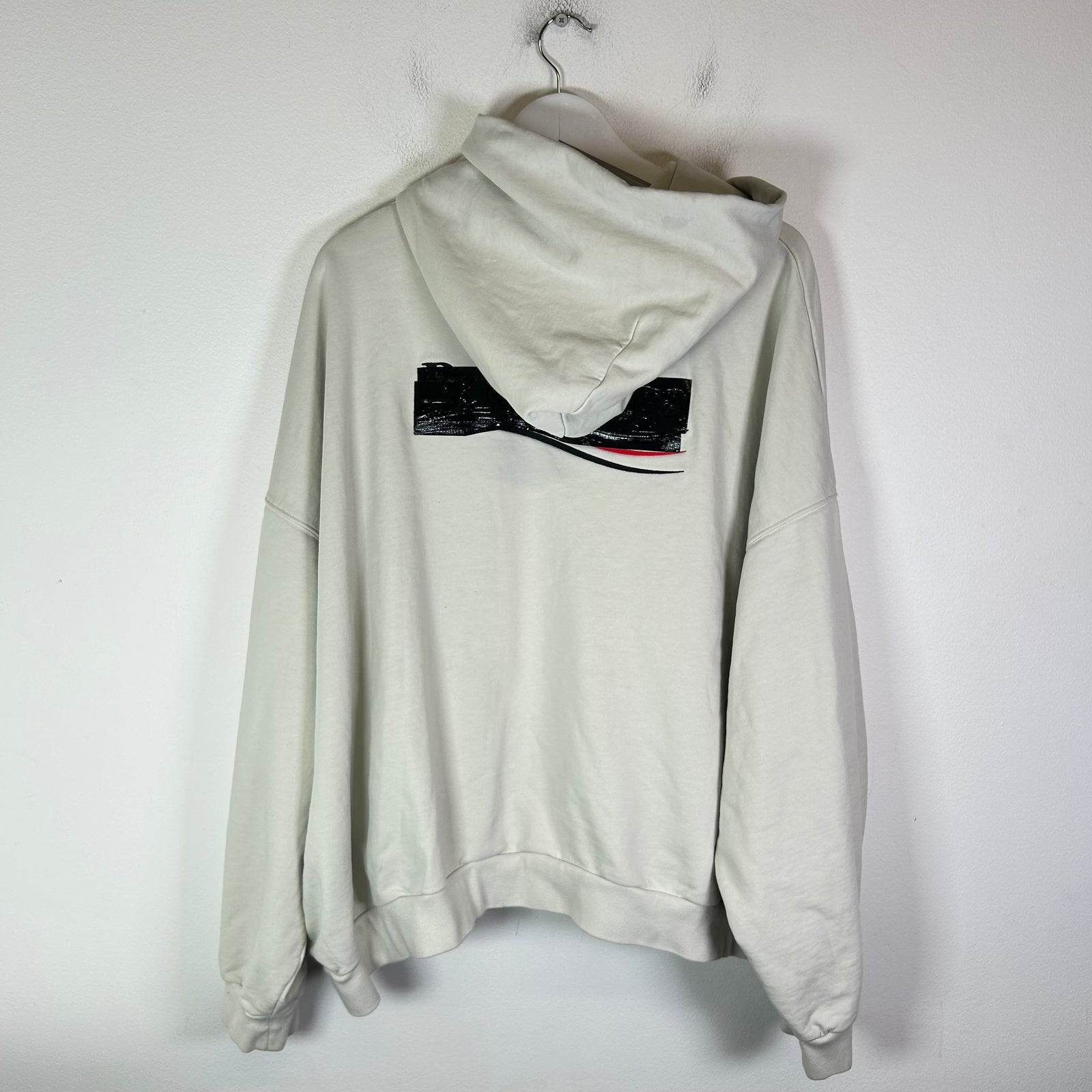 Balenciaga Gaffer Tape Campaign Logo Oversized Hoodie