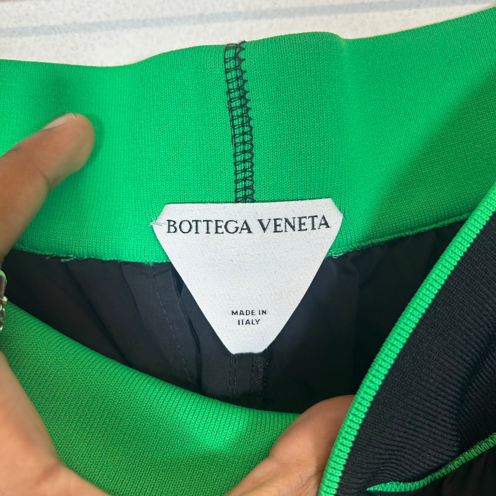Bottega Veneta Black Multi Pocket Nylon Joggers