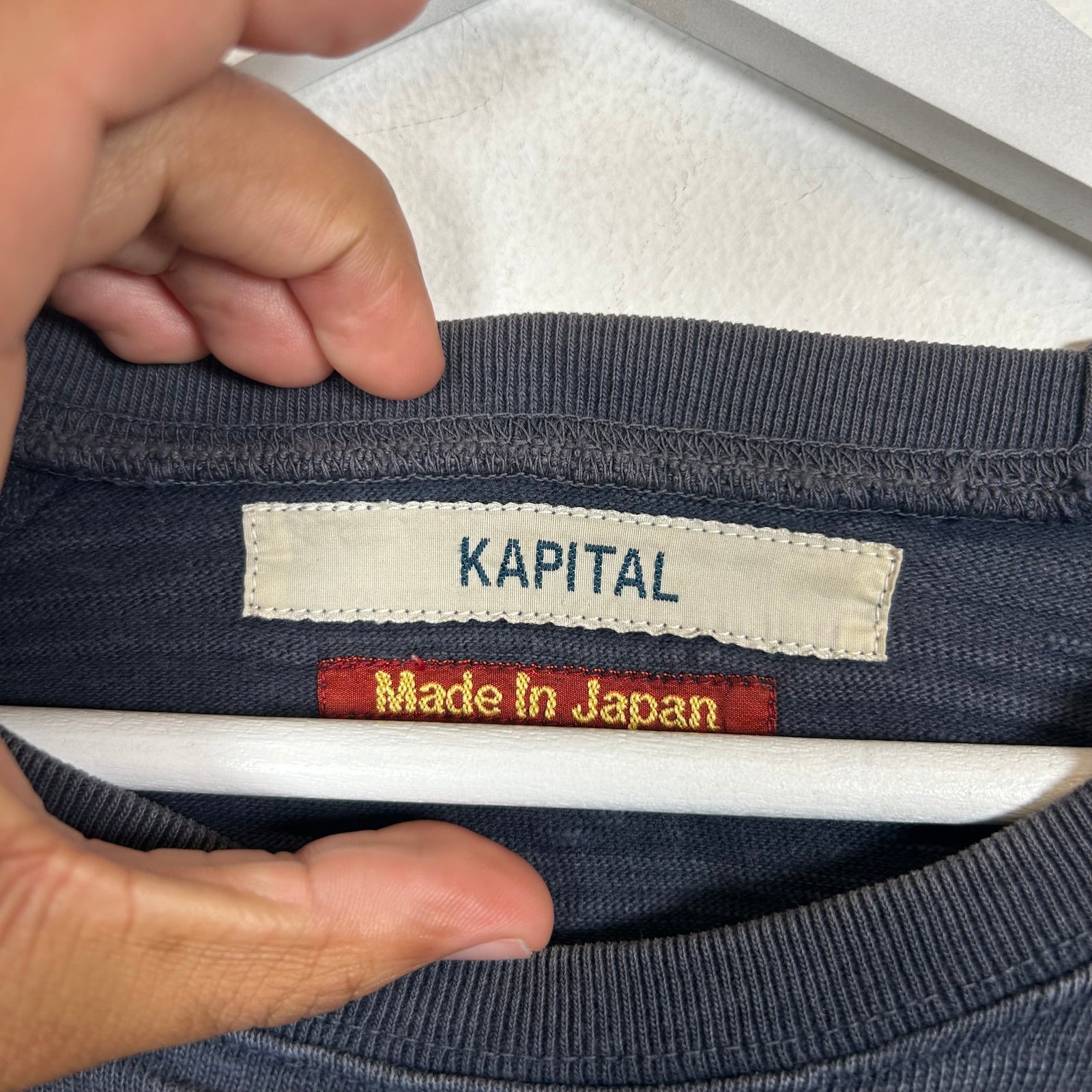 Kapital Indians Motorcycle Club Embroidered Tee Size 2