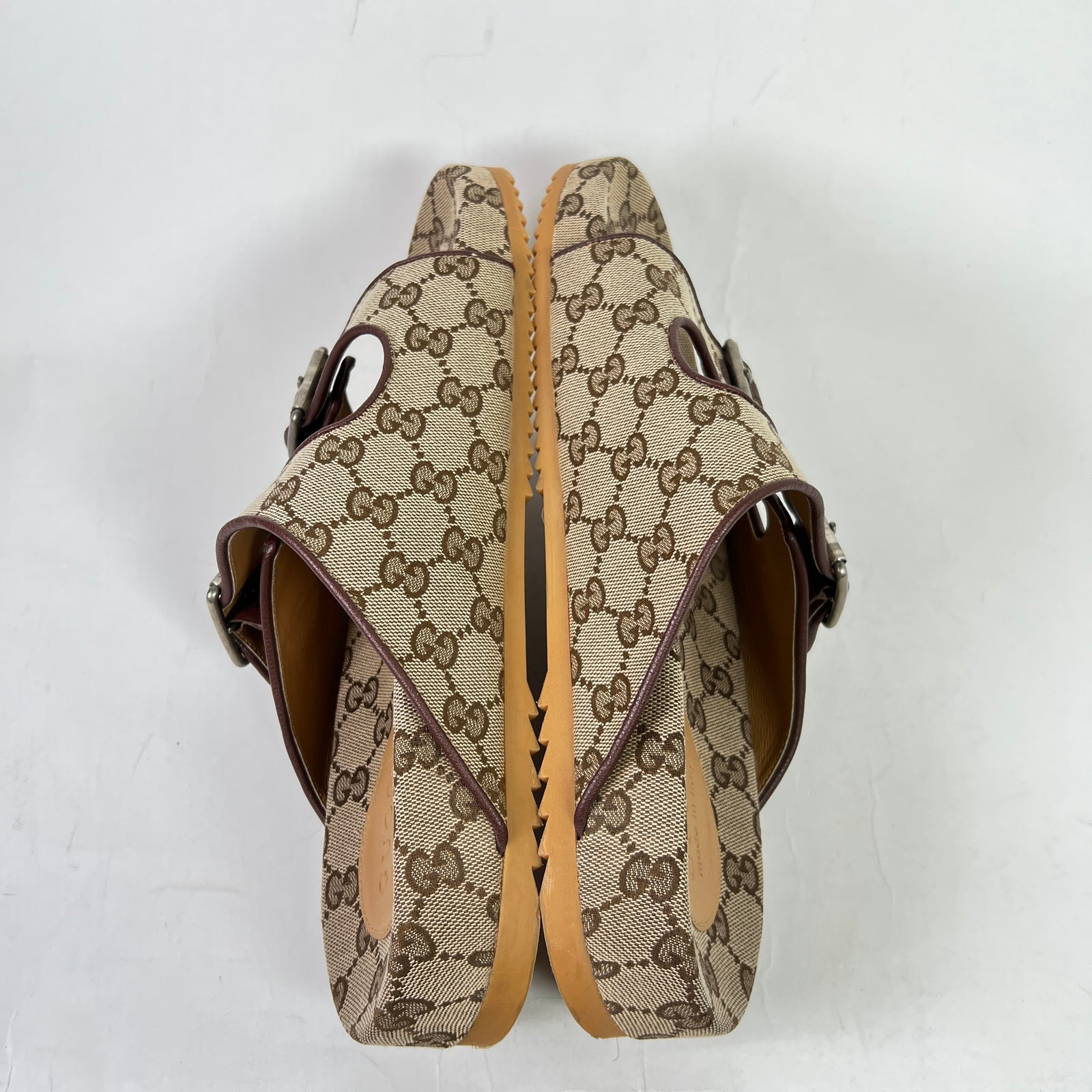 Gucci GG Canvas Sandals