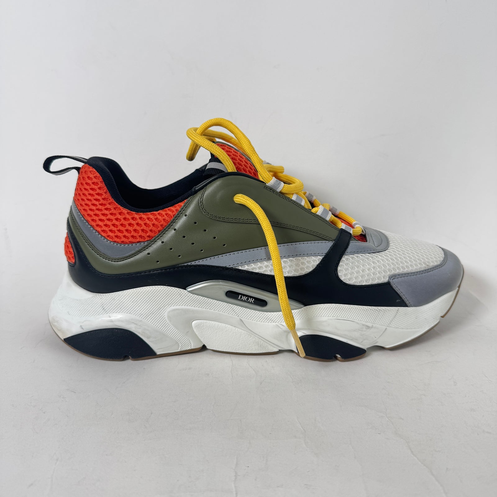Dior B22 x Peter Doig Khaki/Orange Sneaker Size 46