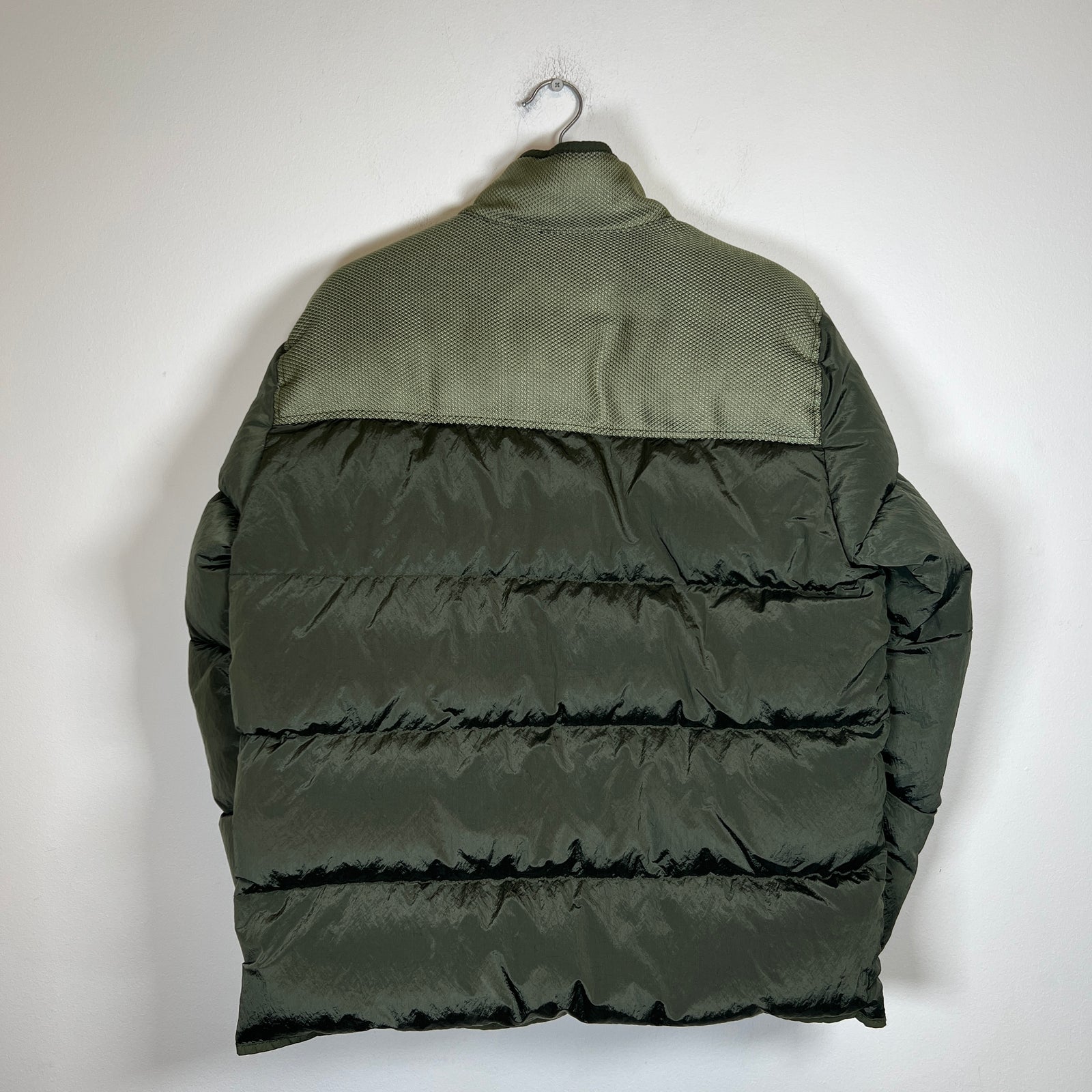 Stone Island Olive Modified Panama Down Jacket Size M