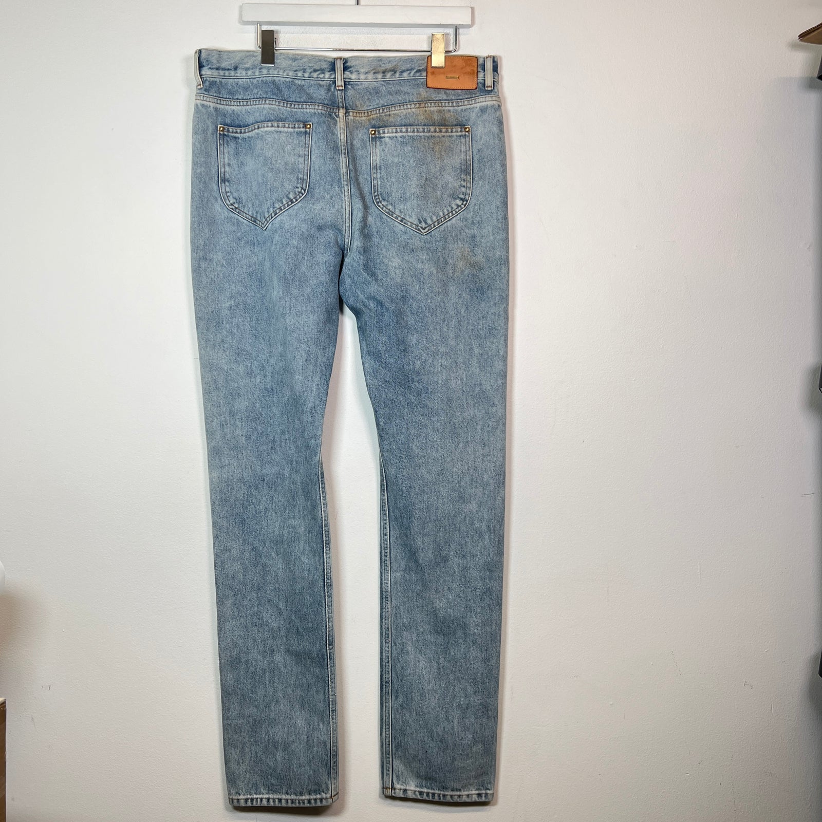 Louis Vuitton Lightwash Straight Leg Jeans Size 36