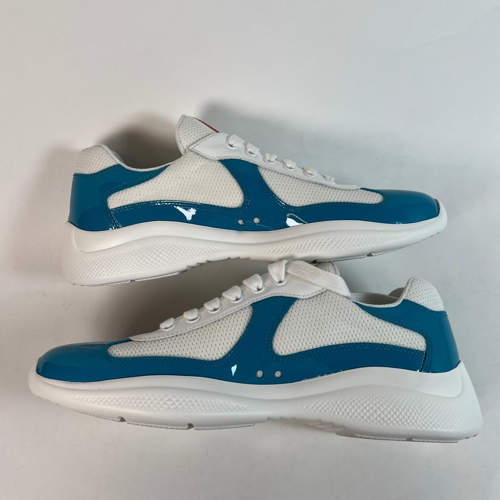 Prada Baby Blue America Cups Sz 7.5