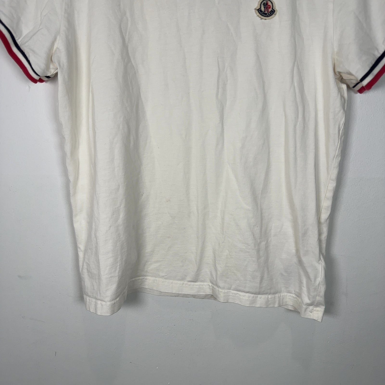 Moncler Patch Logo Cropped T-Shirt