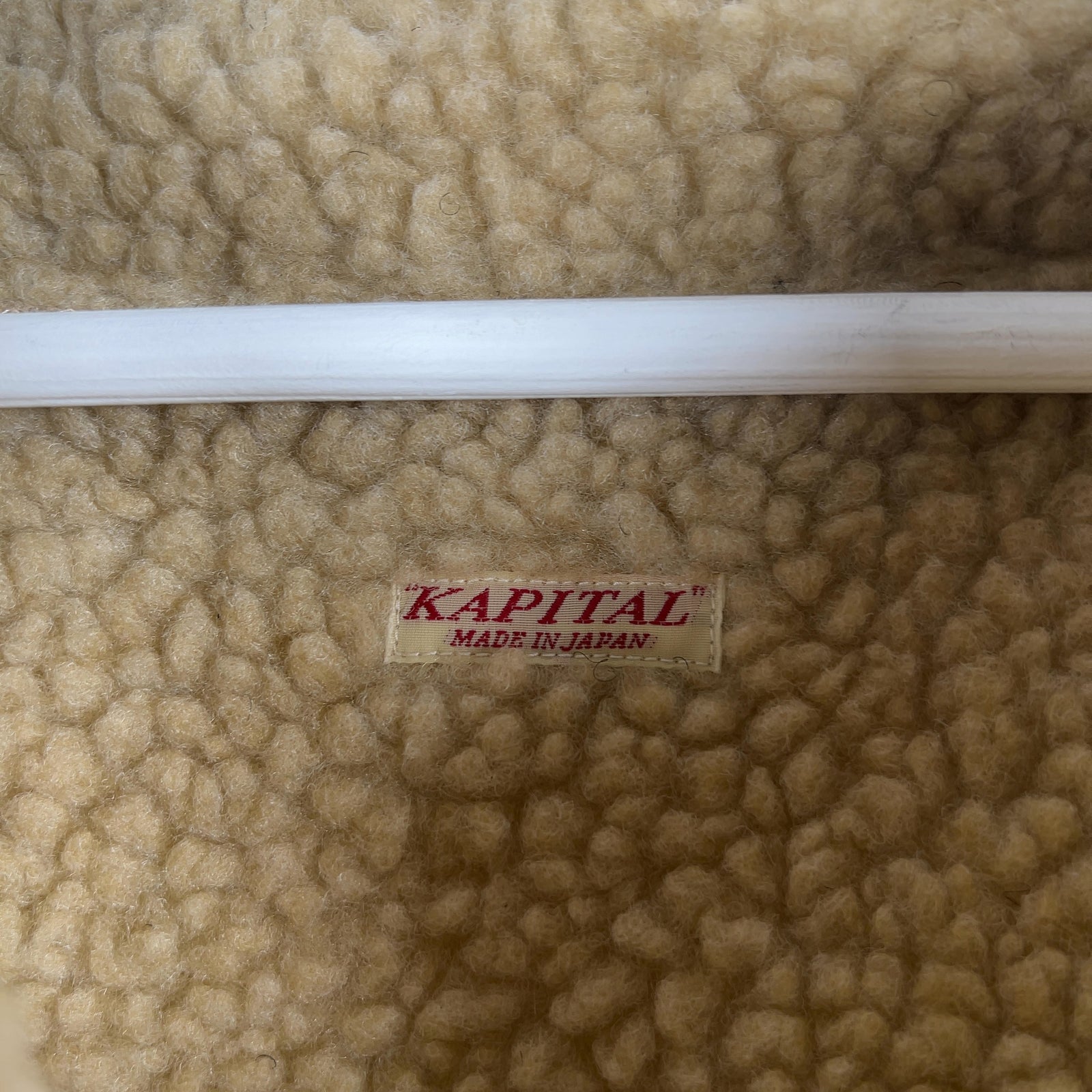 Kapital 'Alpine' Fleece Polo Jacket