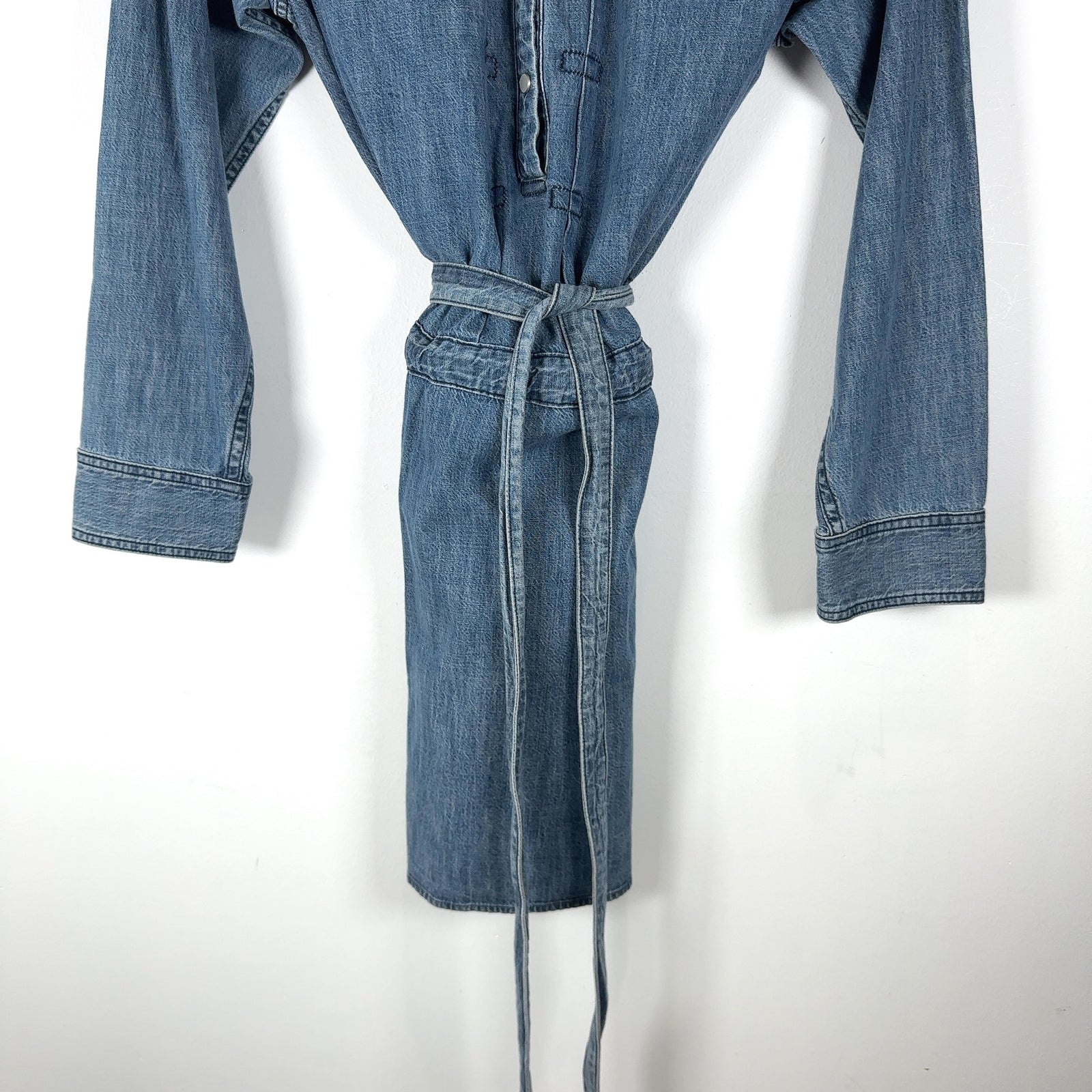 Rag & Bone Denim Romper Shirt