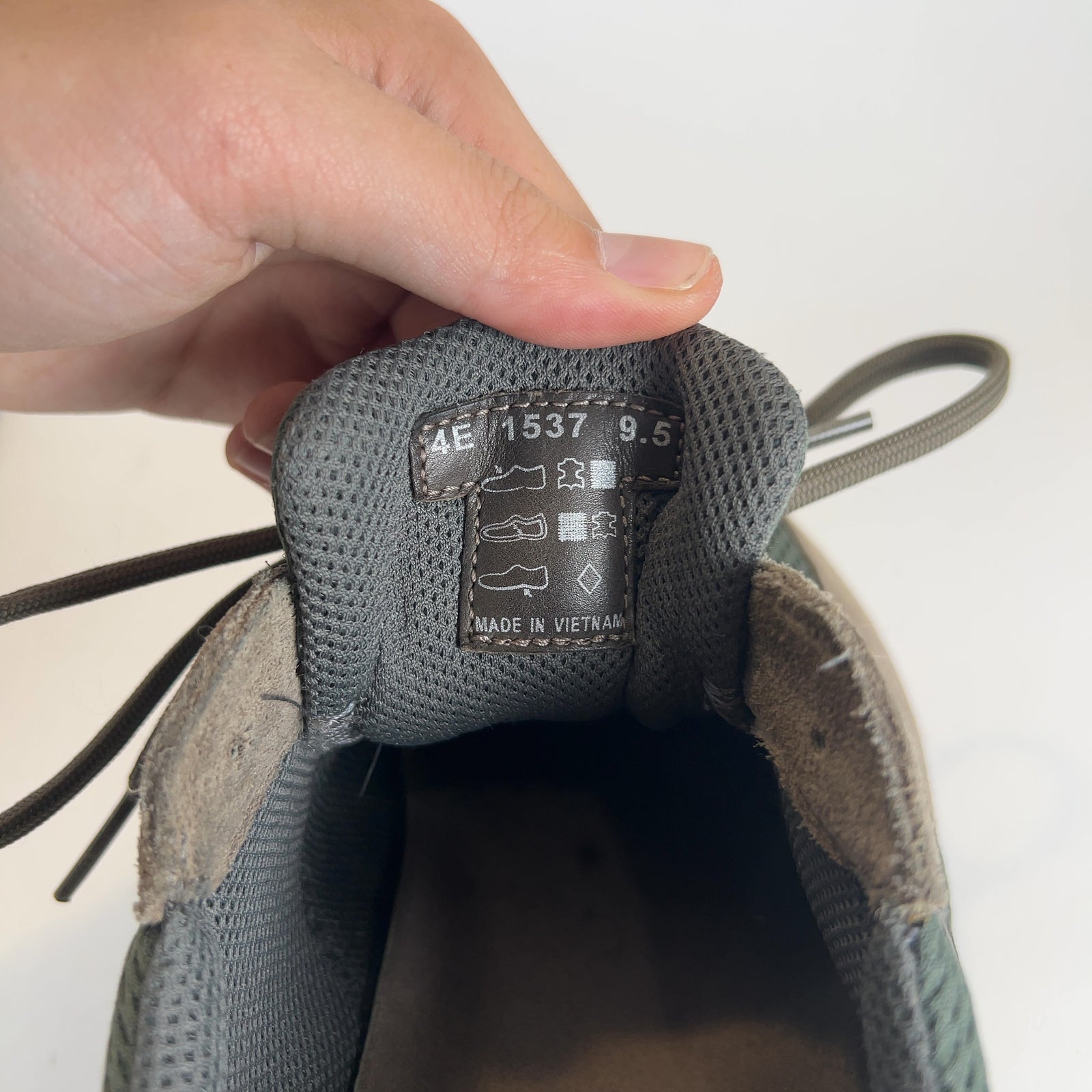 Prada Olive Mesh Lowtop Sneakers
