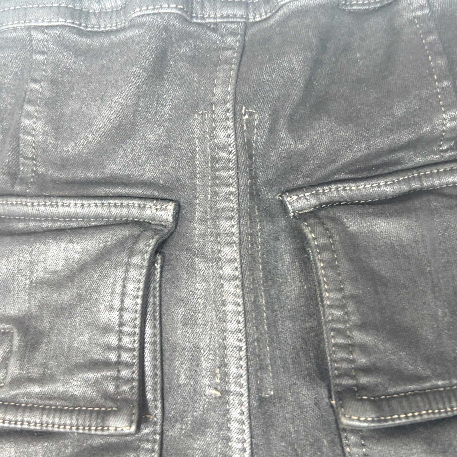 Rick Owens DRKSHDW Waxed Creatch Cargos