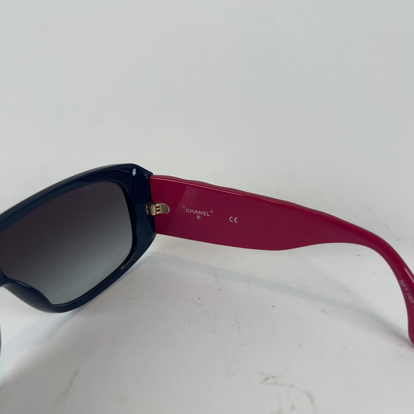 Chanel CC Quilted Acetate Sunglasses