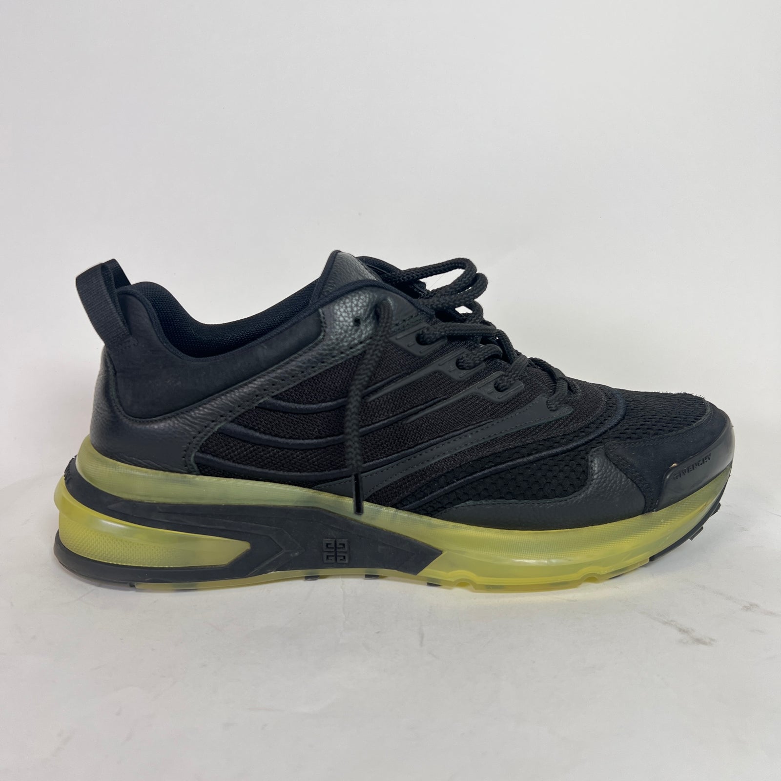 Givenchy Black GIV 1 Low Top Sneaker Size 43