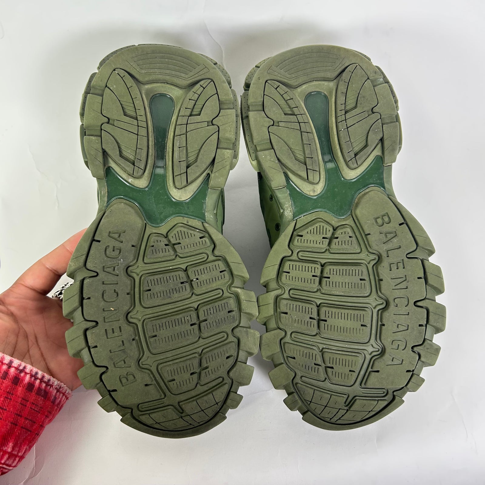 Balenciaga Triple Green Tracks Size 40